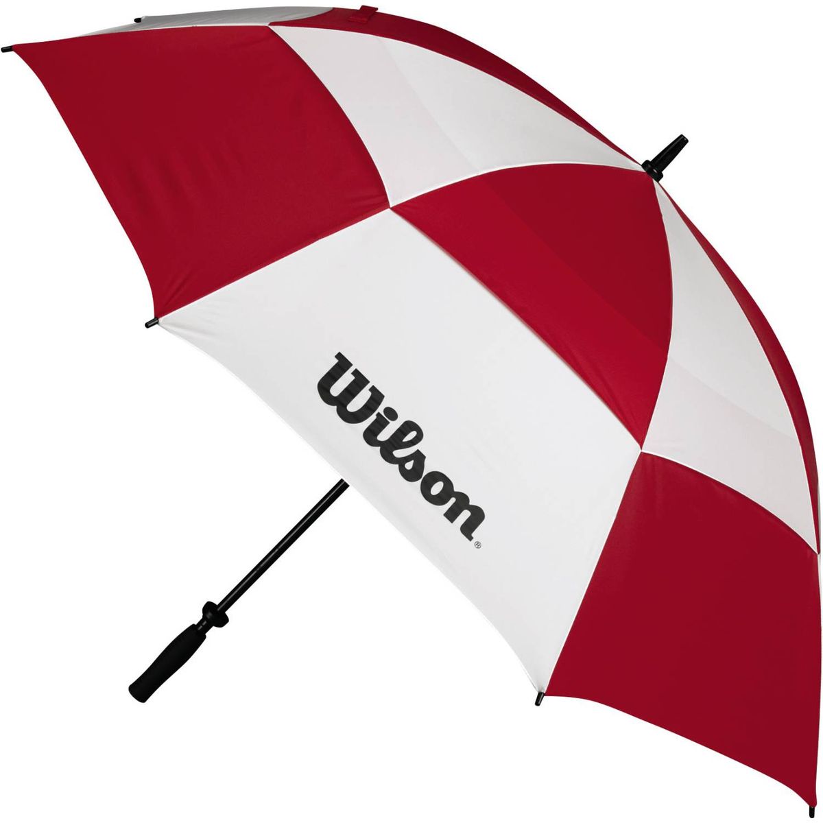 Wilson Staff Double Canopy 62" Paraply - White/Red