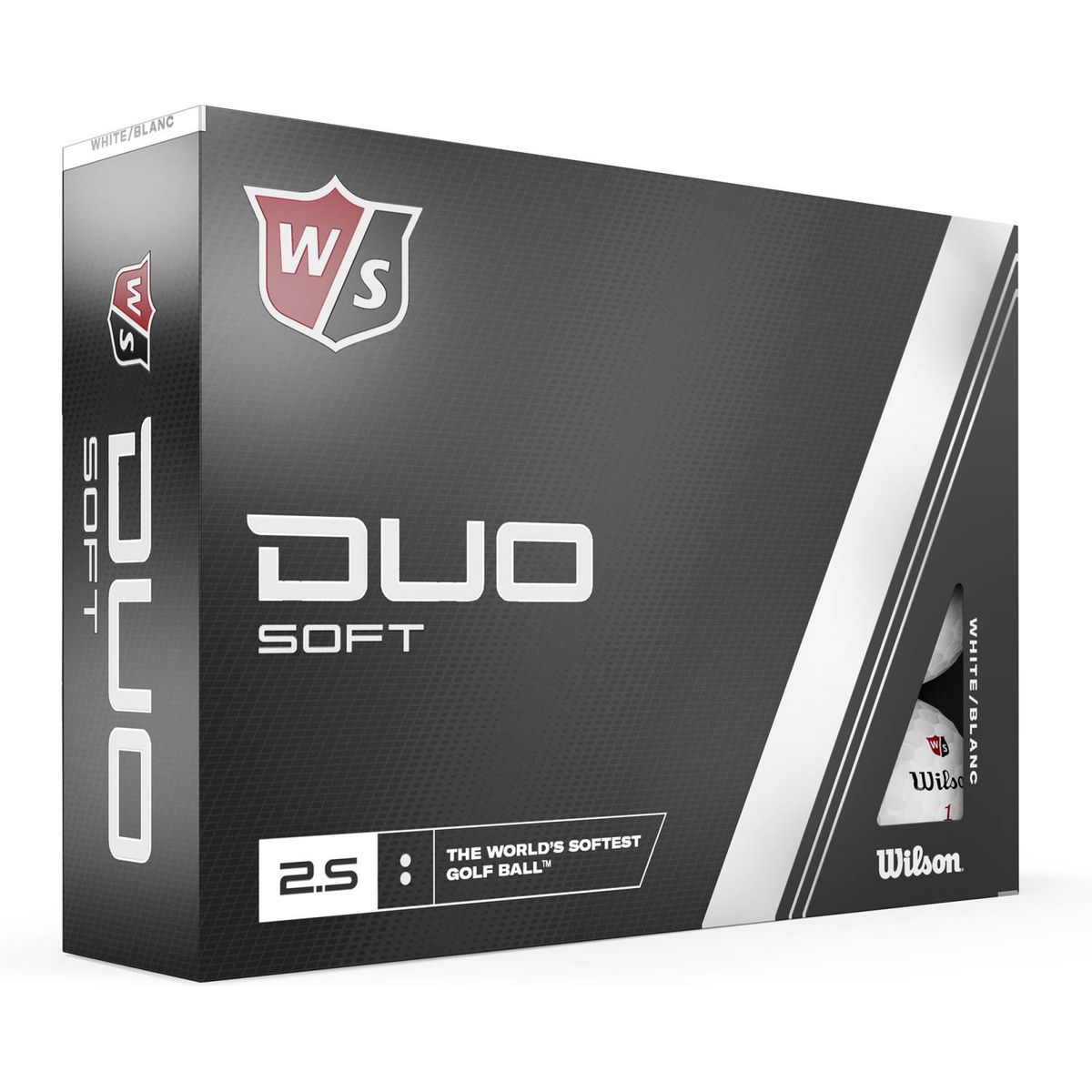 Wilson Staff Duo Soft (2023) Logobolde - Hvid