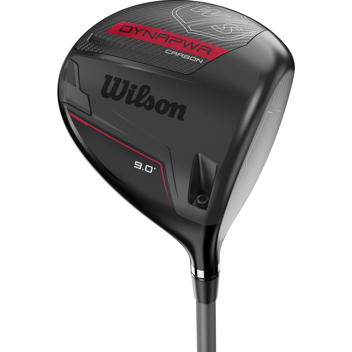 Wilson Staff DYNAPWR Carbon Herre Driver - Sort - Venstre - 9.0° - Fujikura Ventus Blue 6 Stiff Grafit