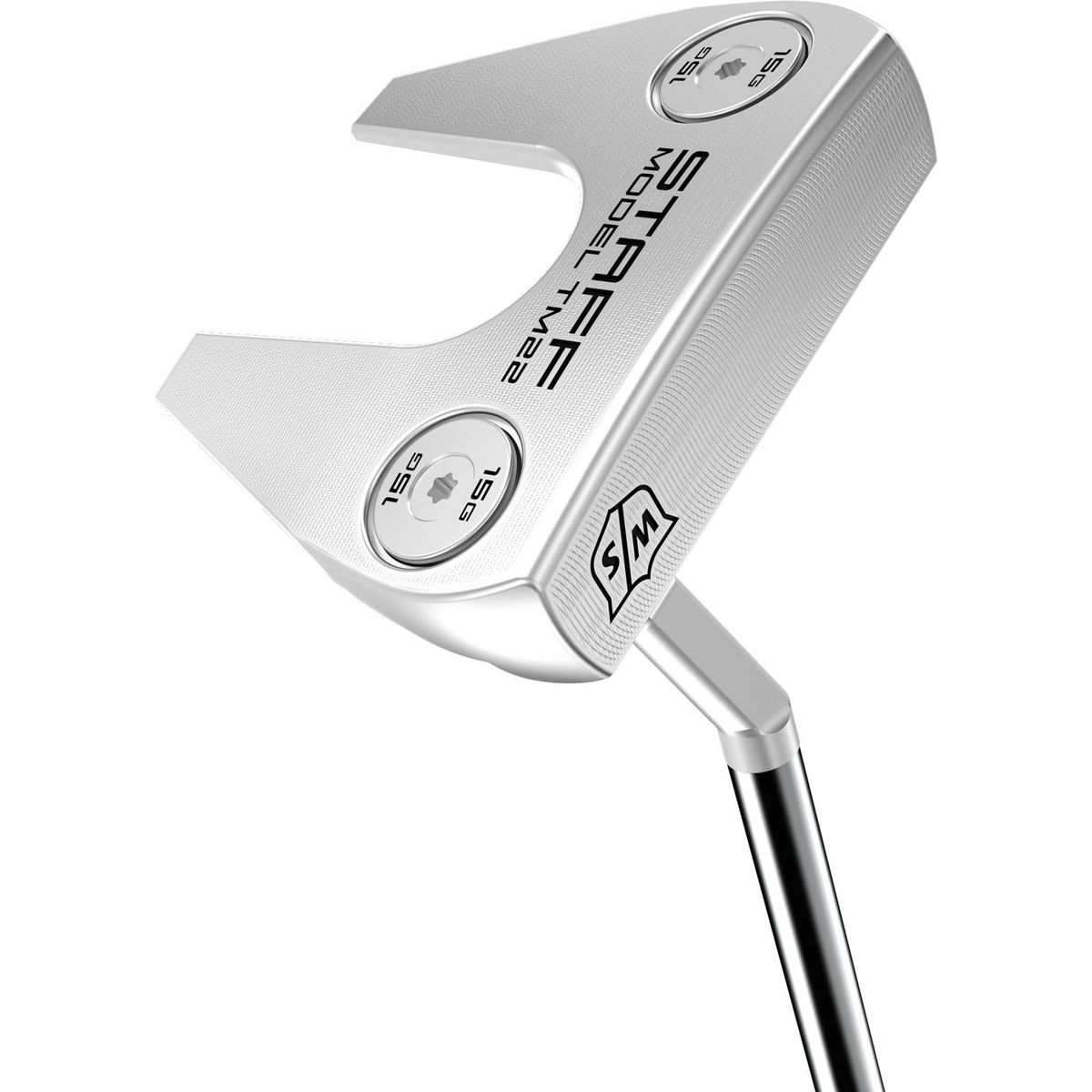 Wilson Staff Staff Model TM22 Slant Neck Herre Putter - Chrome - Venstre - Str. 34" - Wilson Staff Deep Etched (2023) Standard Grå