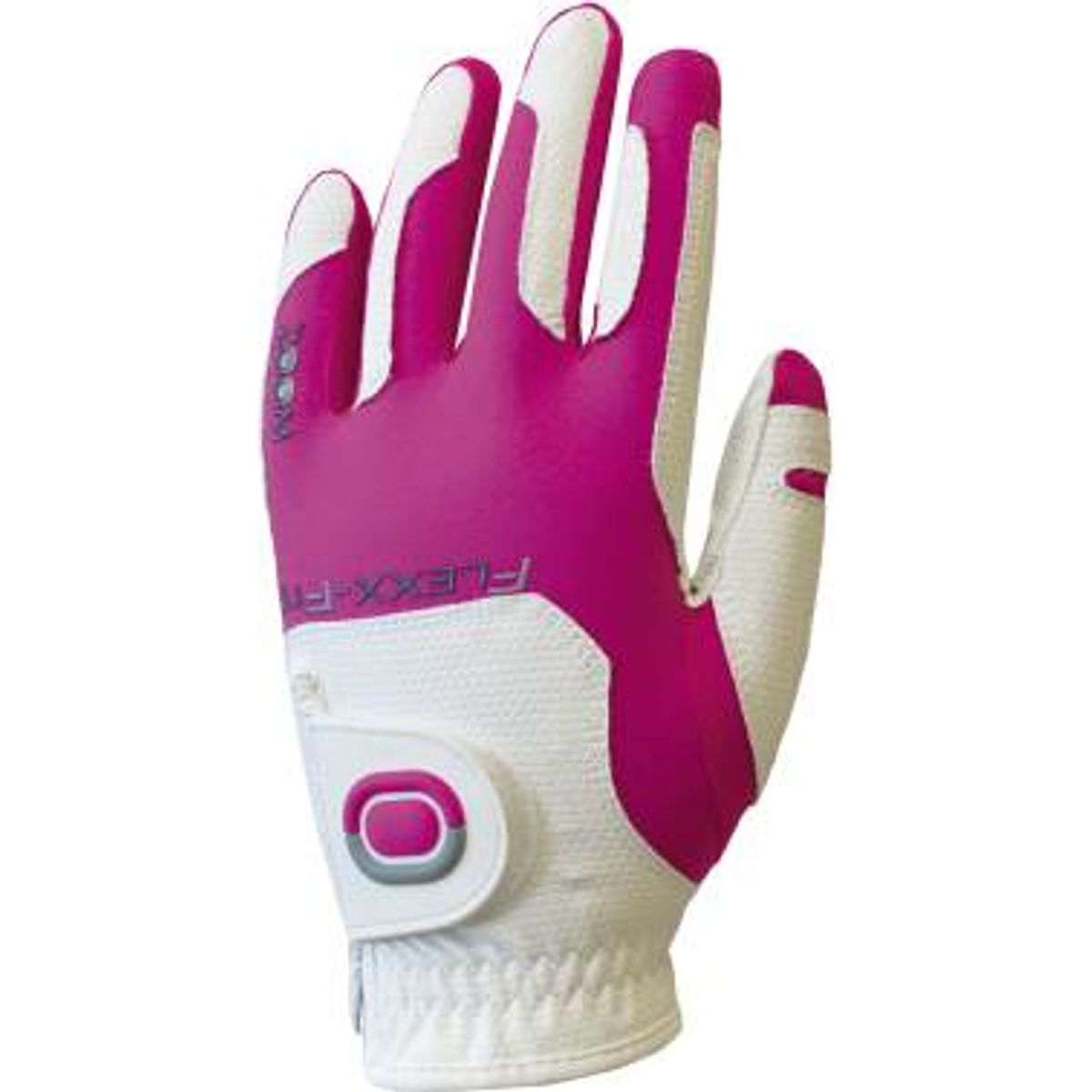 Zoom All Weather Syntetisk Dame Golfhandske - White/Fuchsia - Venstre - Str. Onesize