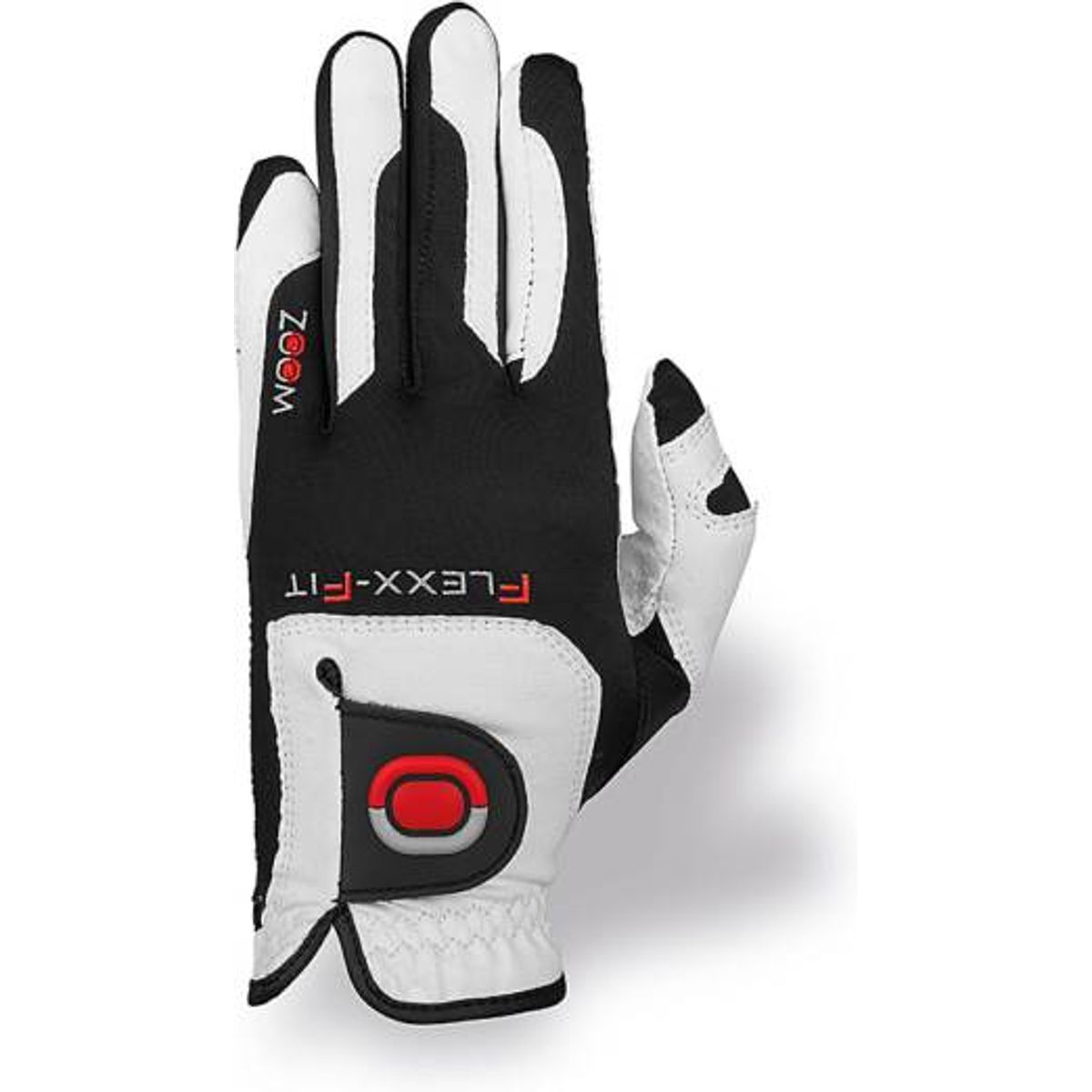 Zoom Aqua Control Syntetisk Dame Golfhandske - White/Black/Red - Venstre - Str. Onesize