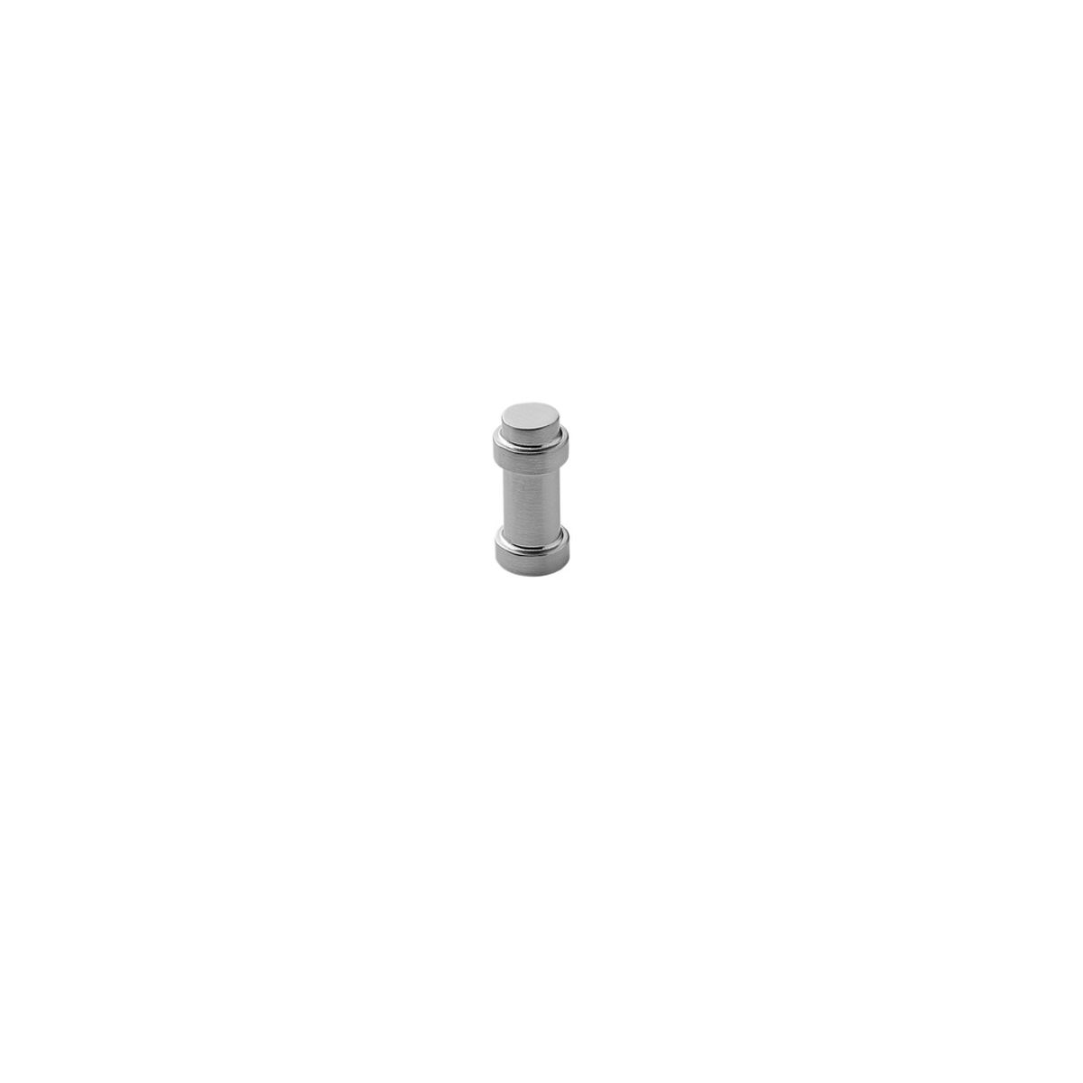 Furnipart - Pillar Knob - greb i Zink Inox look H32,5mm Ø15mm