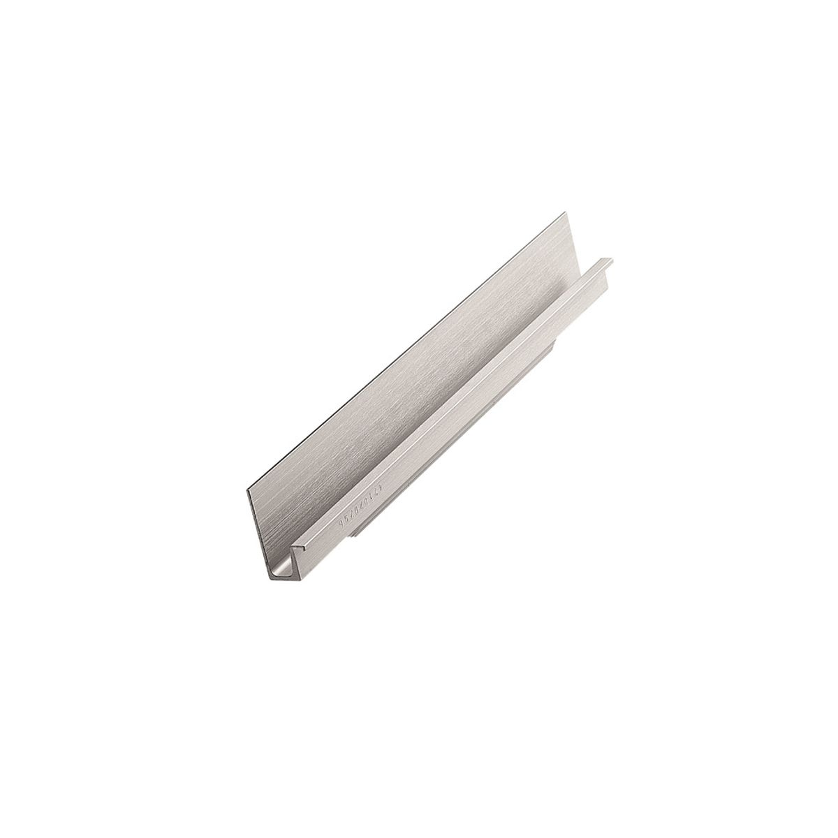 Furnipart - Wall - greb i Aluminium Inox look L596mm B14,9/20,5mm H40mm