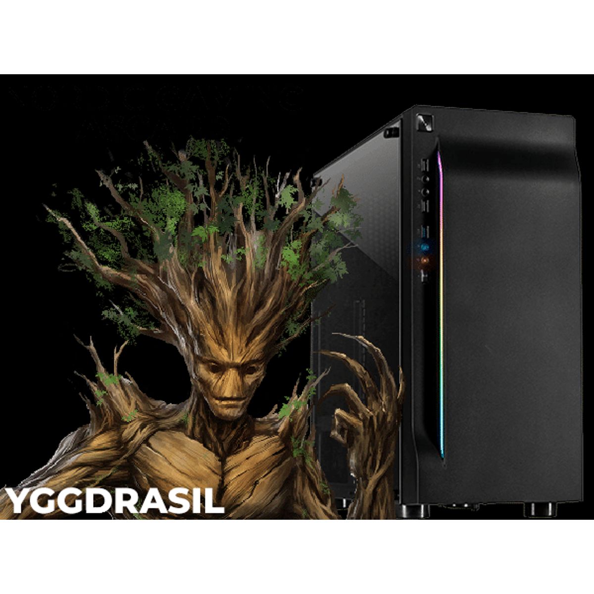 Direct Computer Supplies Yggdrasil # 1.5 Core i3 12100F 8G/500G Arc A380