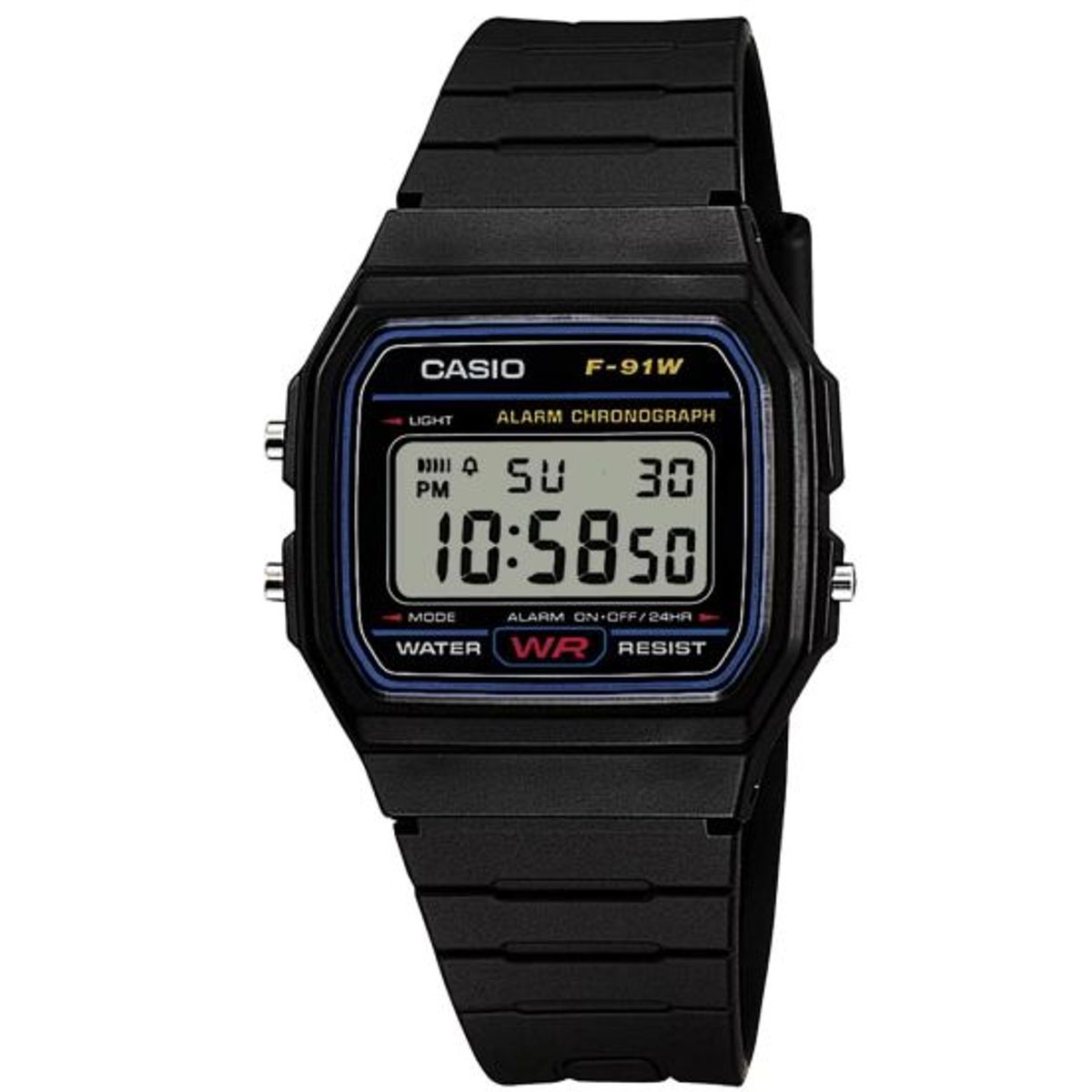 Casio Unisexur Collection F-91W-1YEG