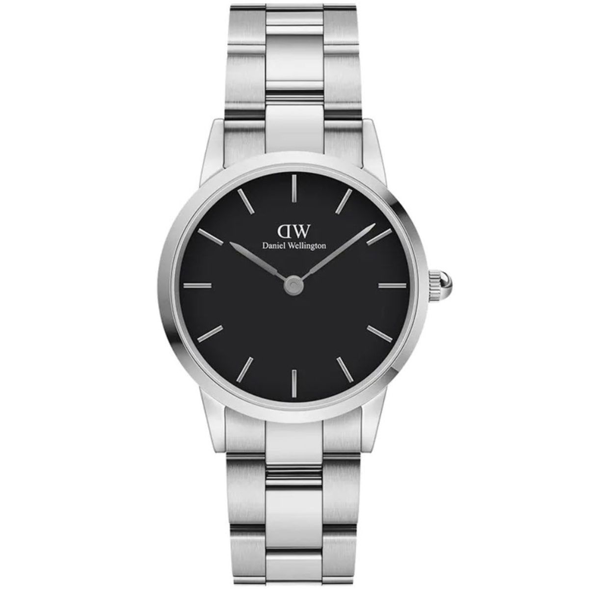 Daniel Wellington Iconic Link 28MM Silver Black Ur ADW00100208