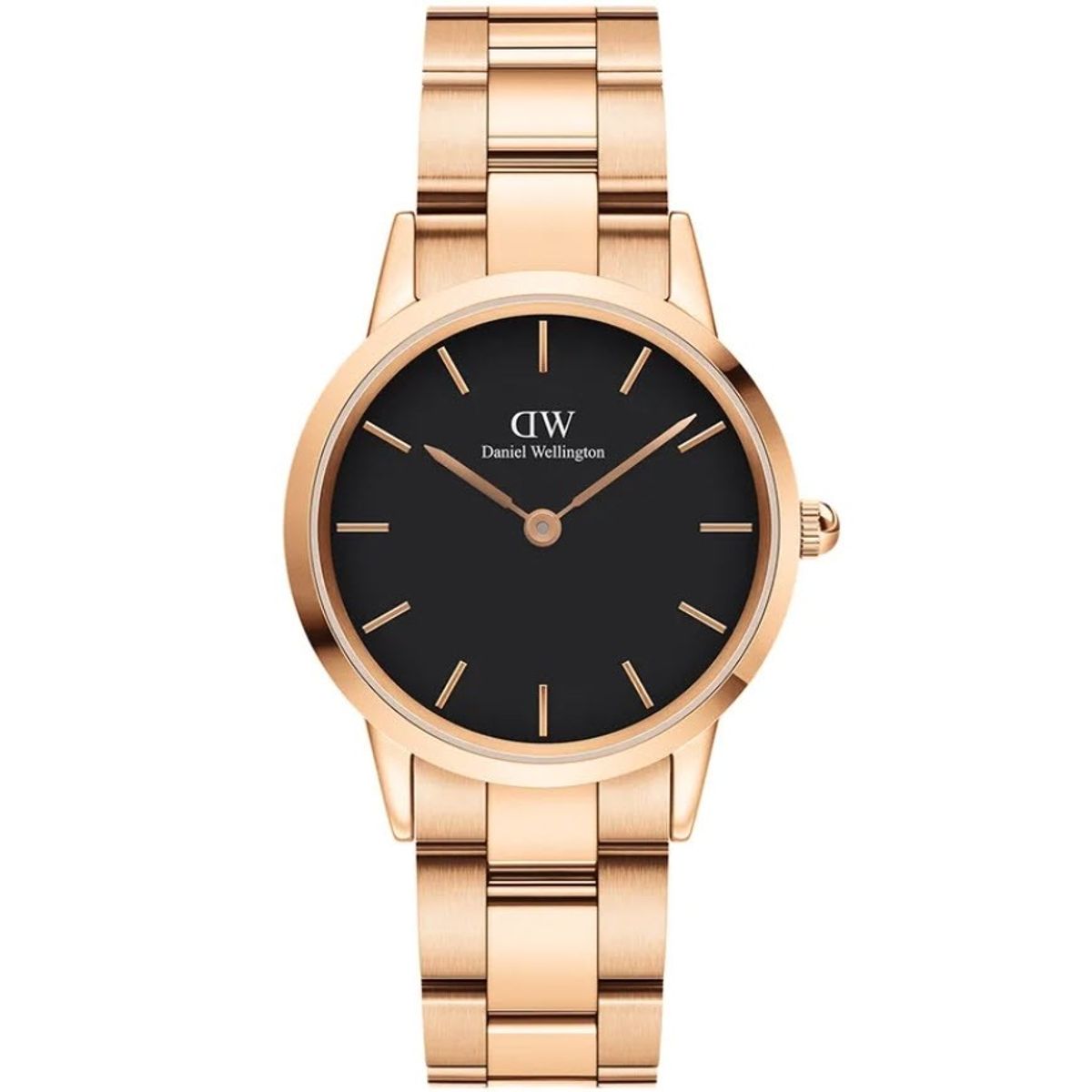 Daniel Wellington Iconic Link 32MM Rose Black ADW00100212 Ur til Dame