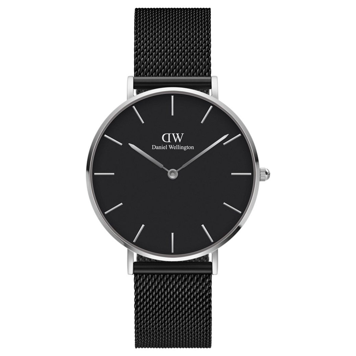 Daniel Wellington Ur til Dame 36 MM Petite Ashfield Sterling Black ADW00100308