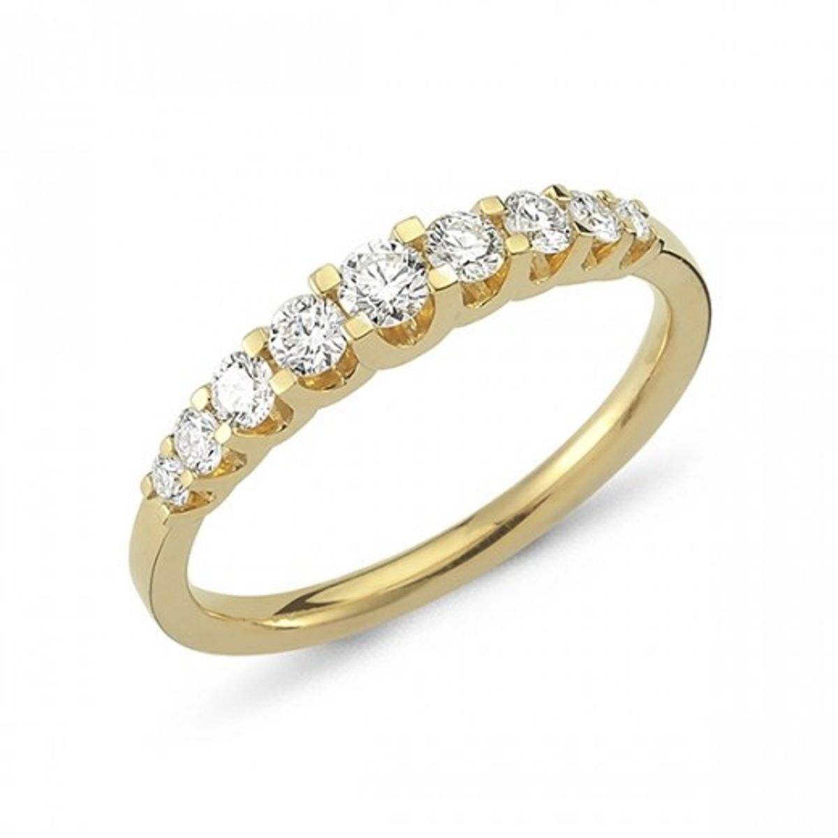 Nuran Empire Ring i 14 Karat Guld med Diamanter 0,50 Carat W/SI