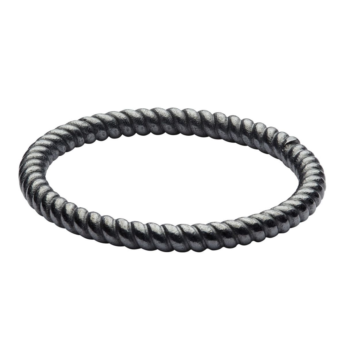 Pernille Corydon, Twisted Ring, Sort Sølv