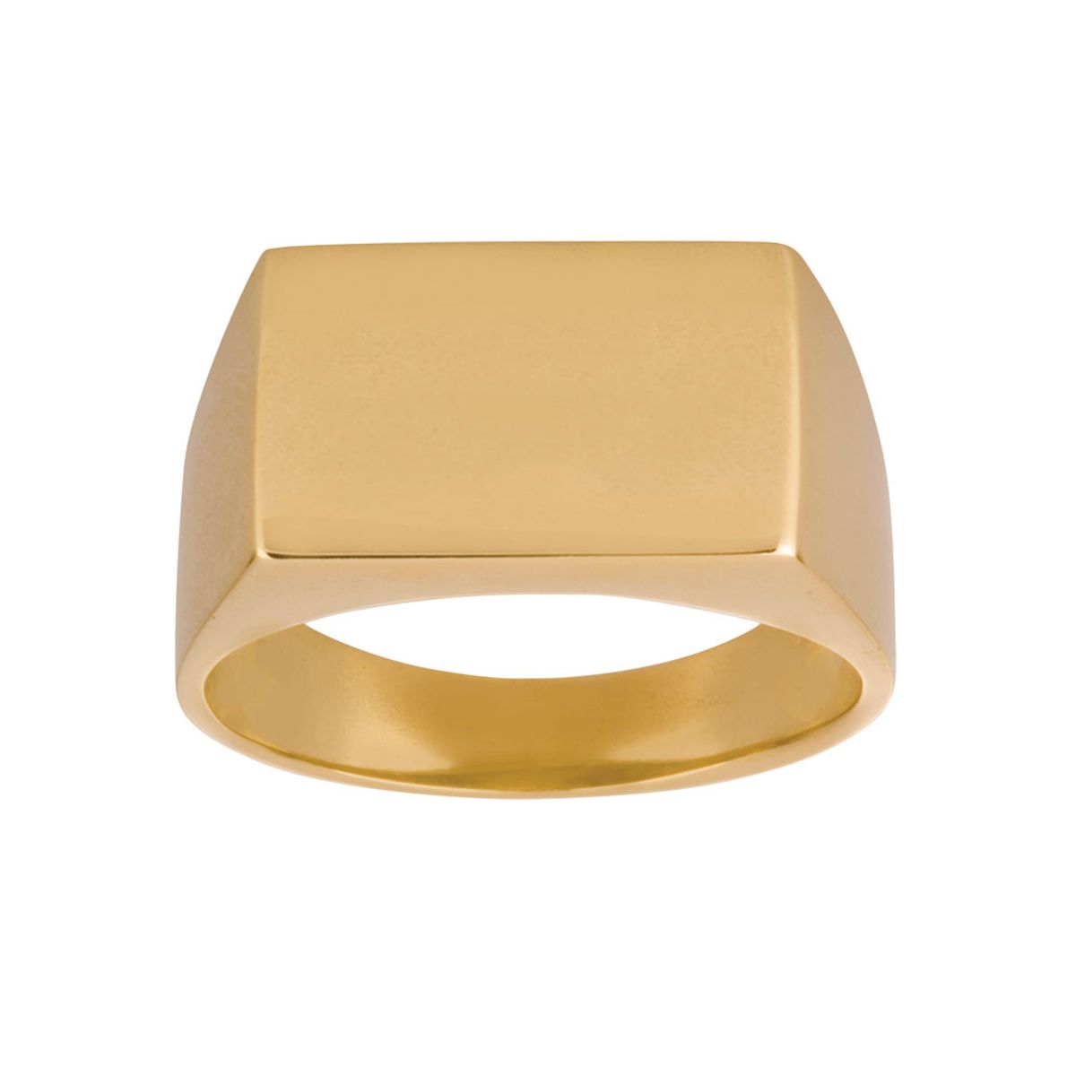 Nordahl Andersen Plade Herrering i 8 Karat Guld 1430063