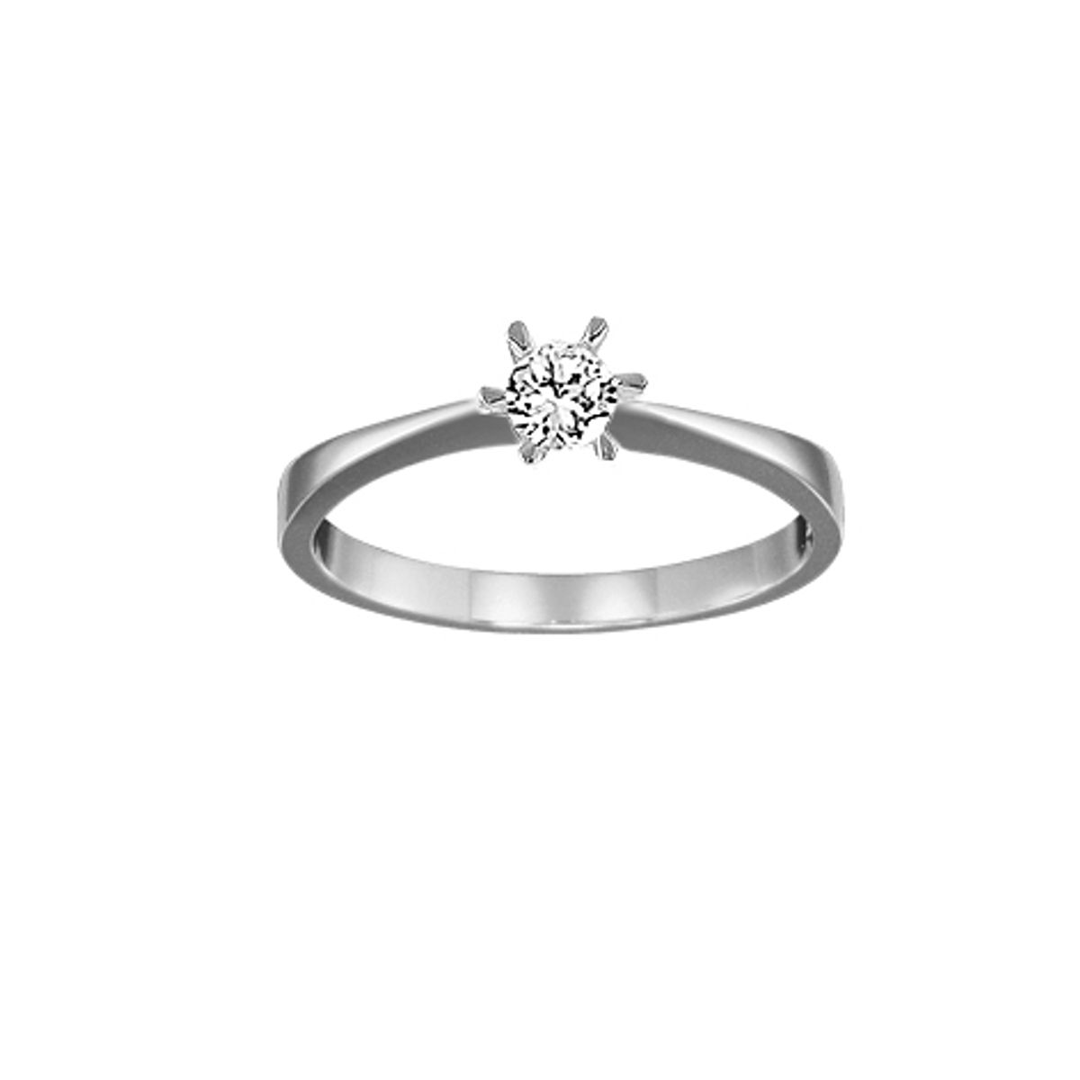 Cheri Ring 0,25 ct. i 14 Karat Hvidguld fra Aagaard