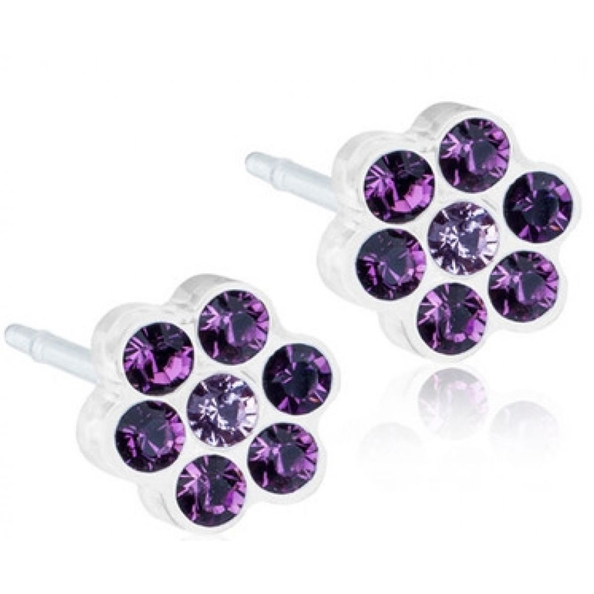 Blomdahl Daisy Amethyst 5 mm