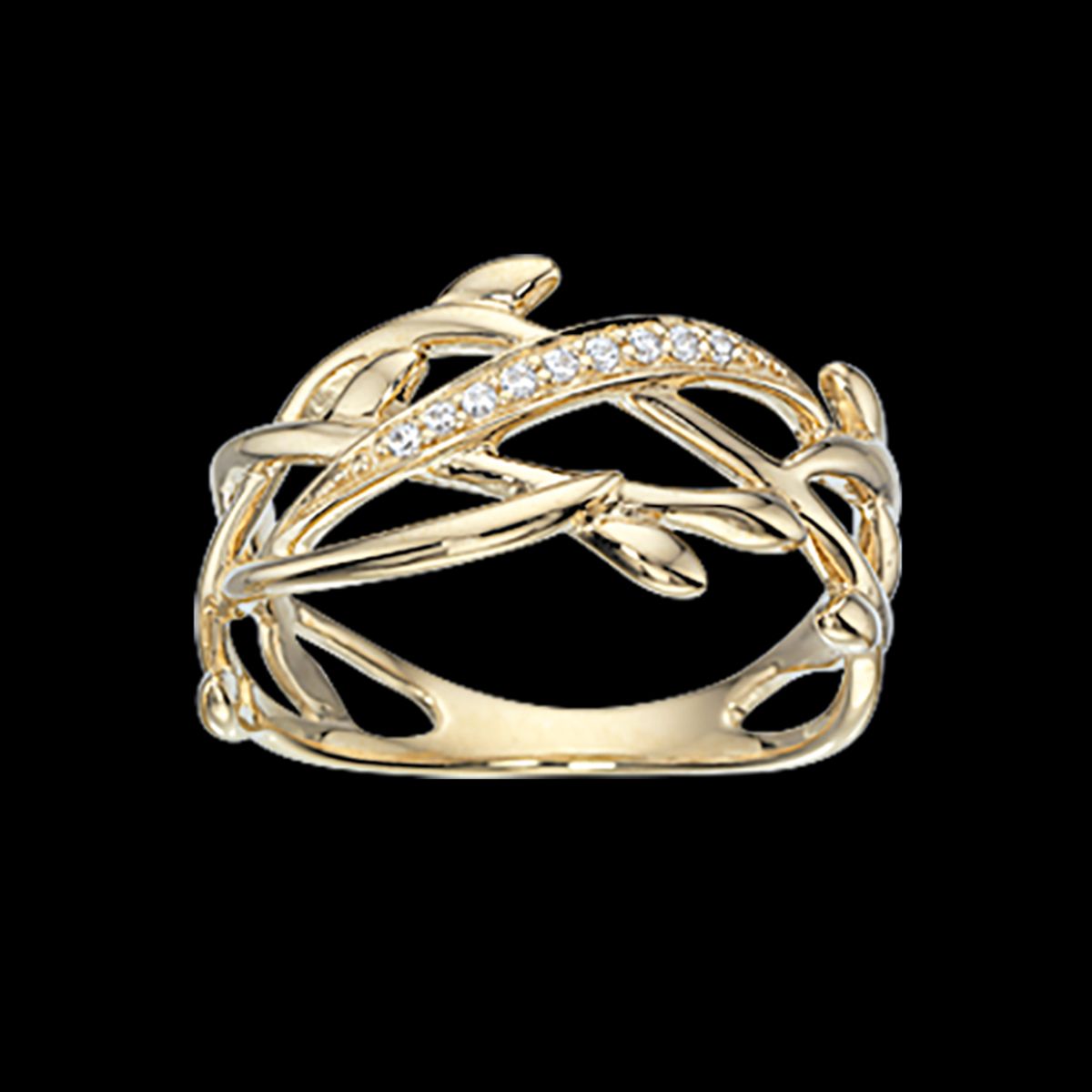 Scrouples Ring i 8 Karat Guld 712343