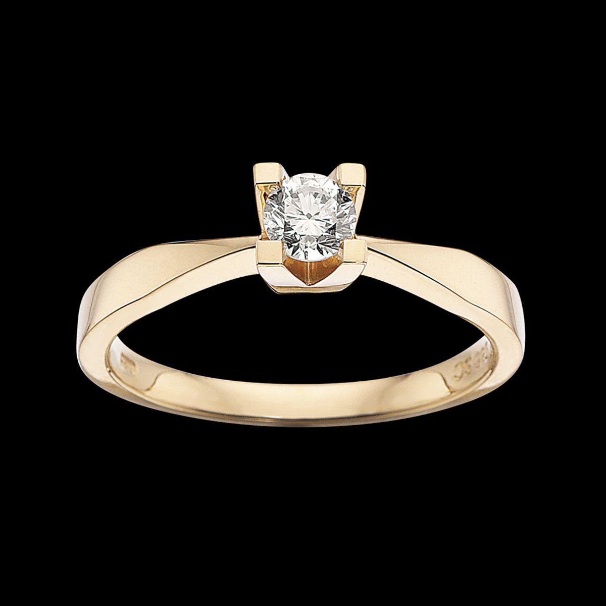 Kleopatra Ring 0,25 ct. i 14 Karat Guld fra Scrouples