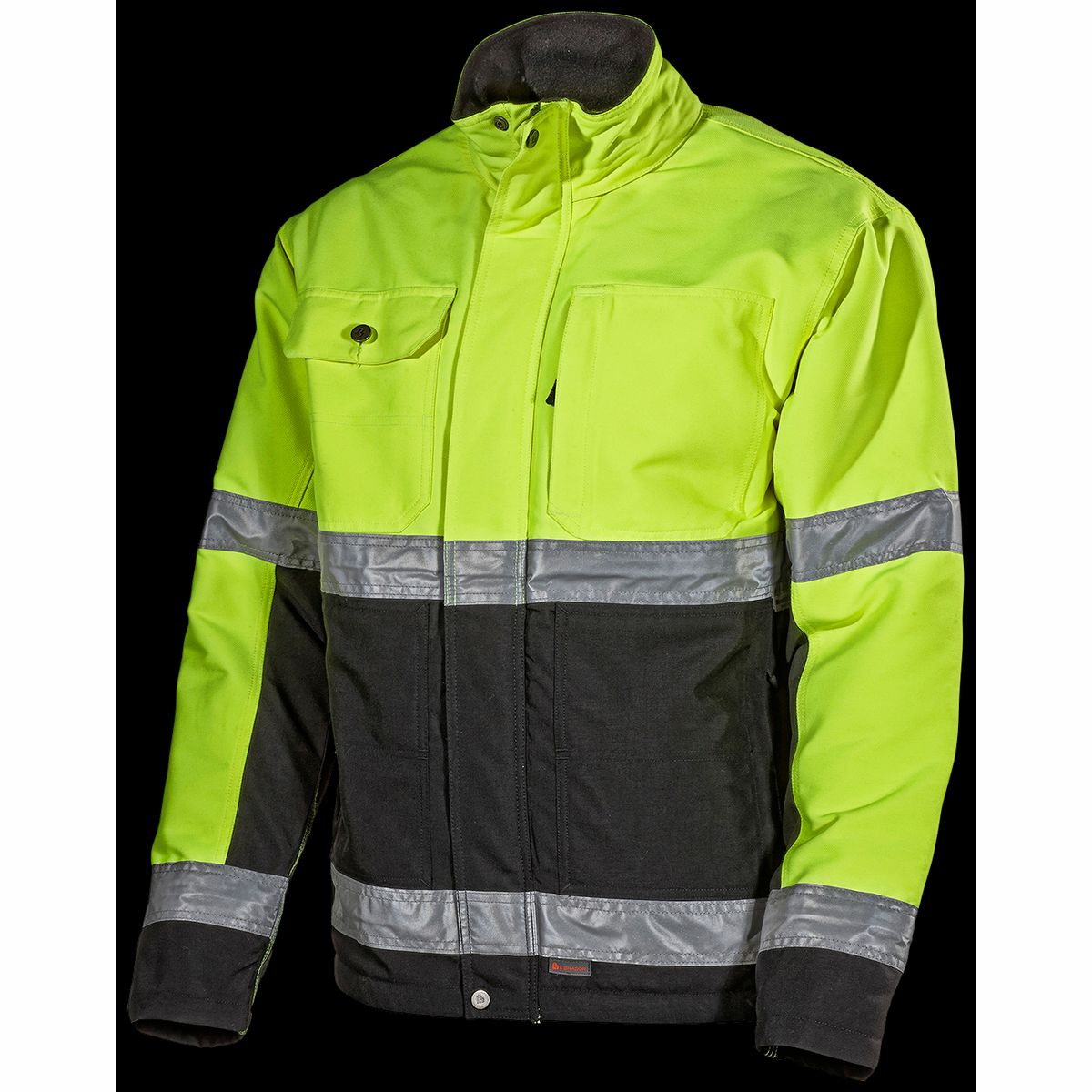 Pilotjakke 204PB Hi-Viz Gul Str. M