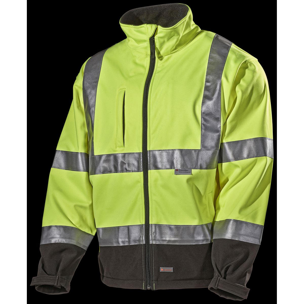 Jakke Softshell 289P GUL Str. S