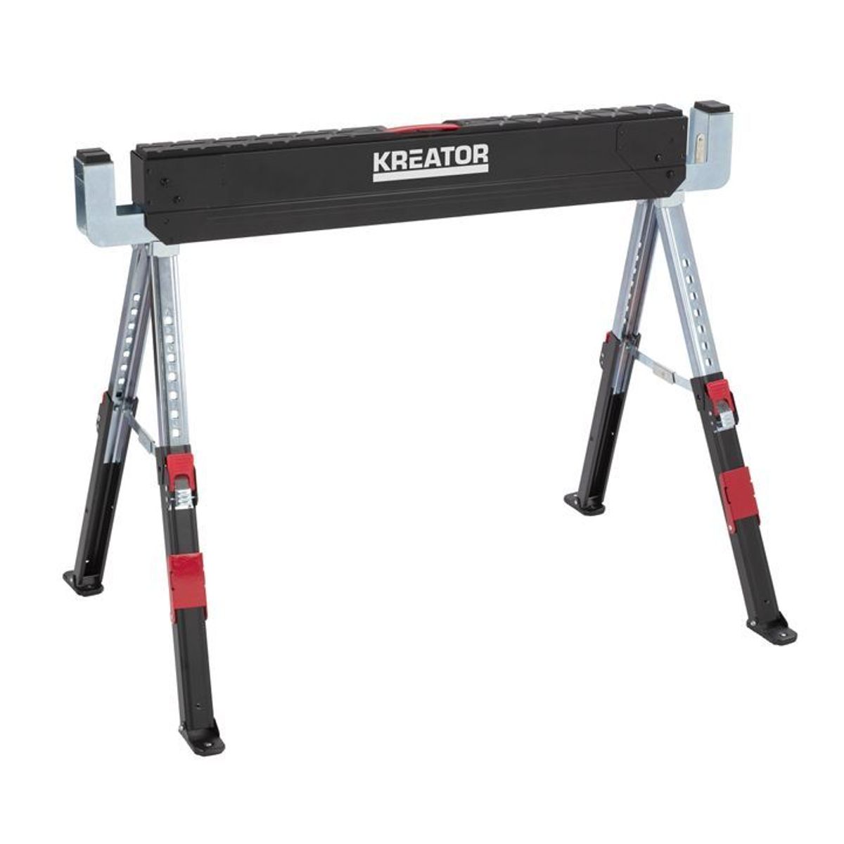 Arbejdsbuk justerbar 62-82 cm foldbar