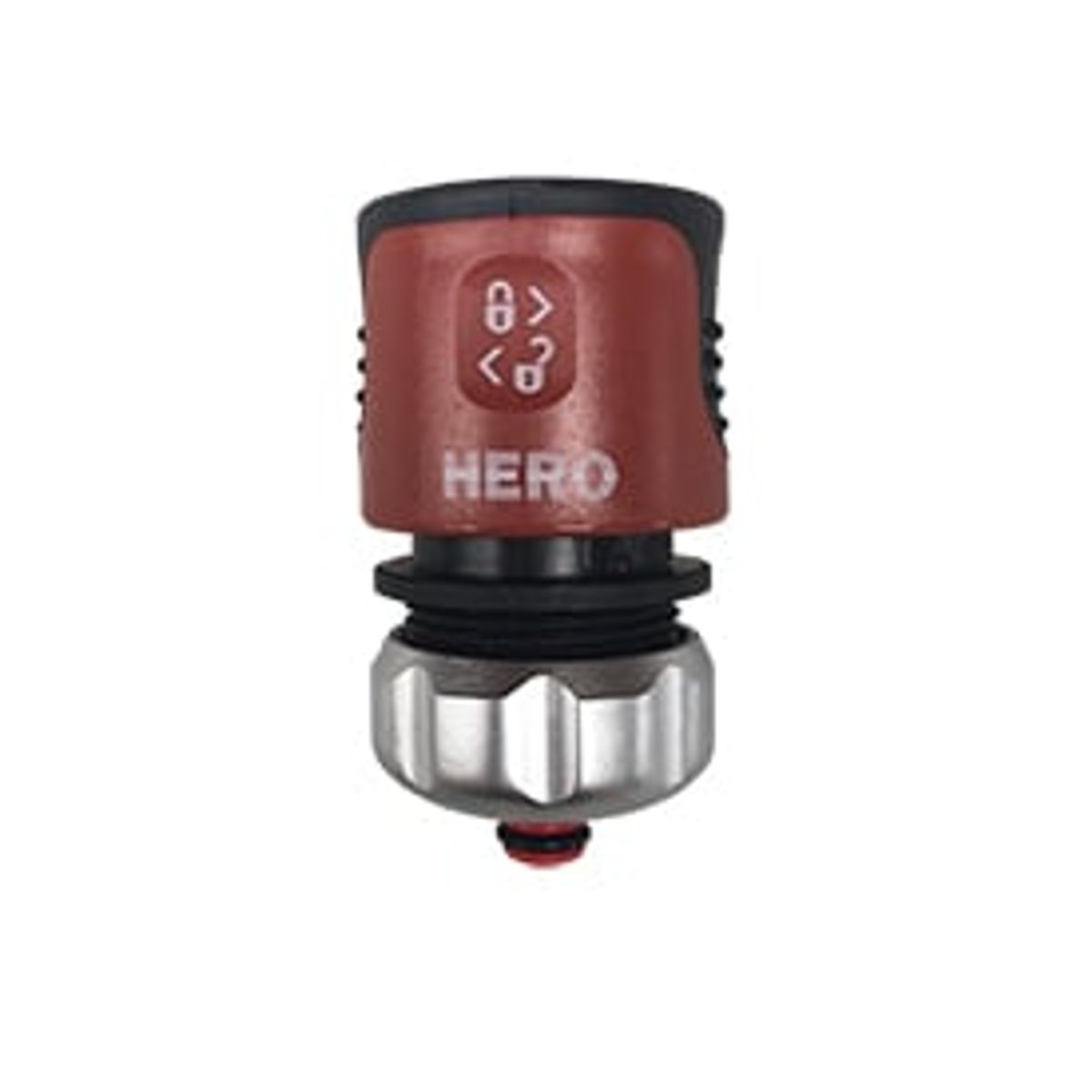 HERO Slangekobling 1/2'' m/stop