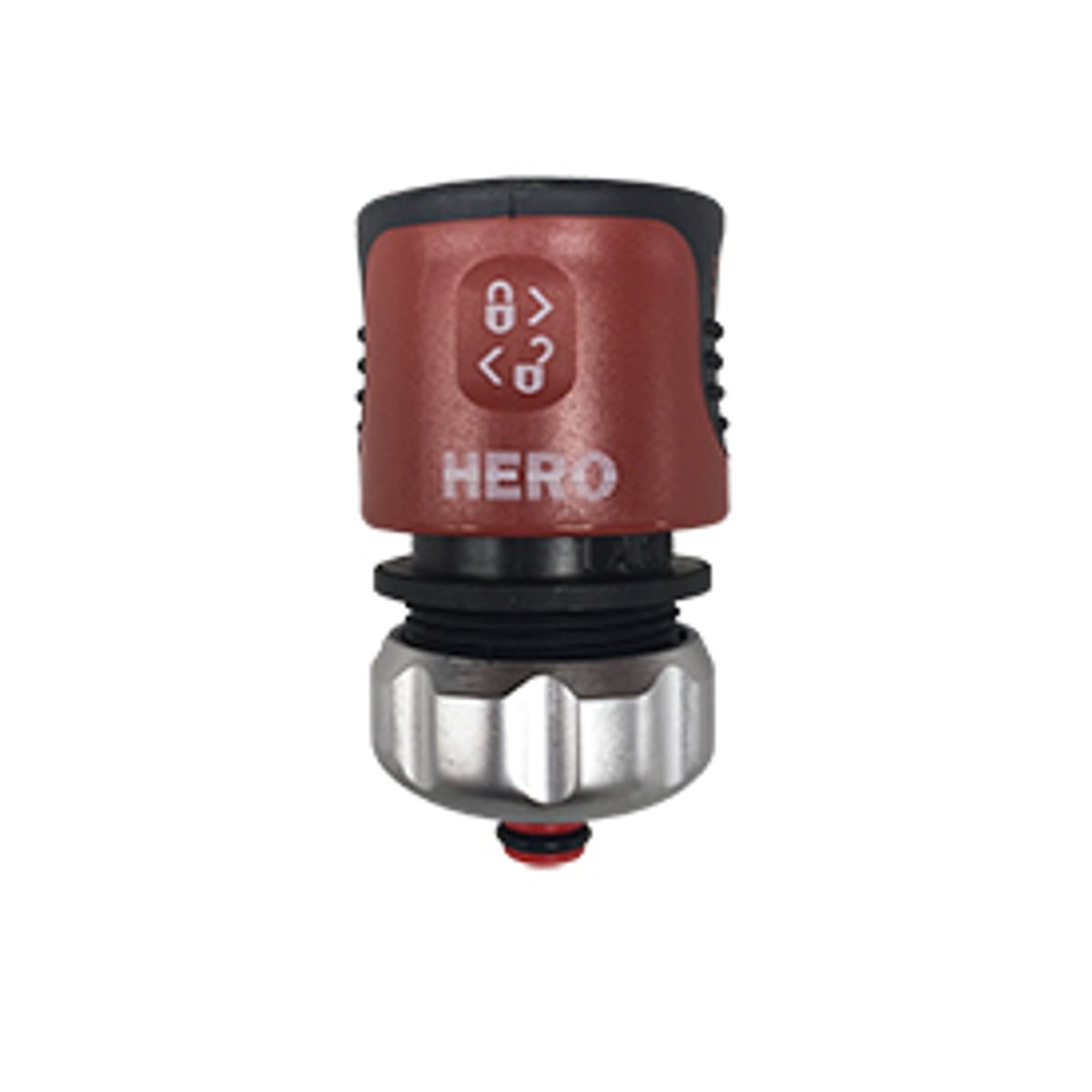 HERO Slangekobling 3/4" - m/stop