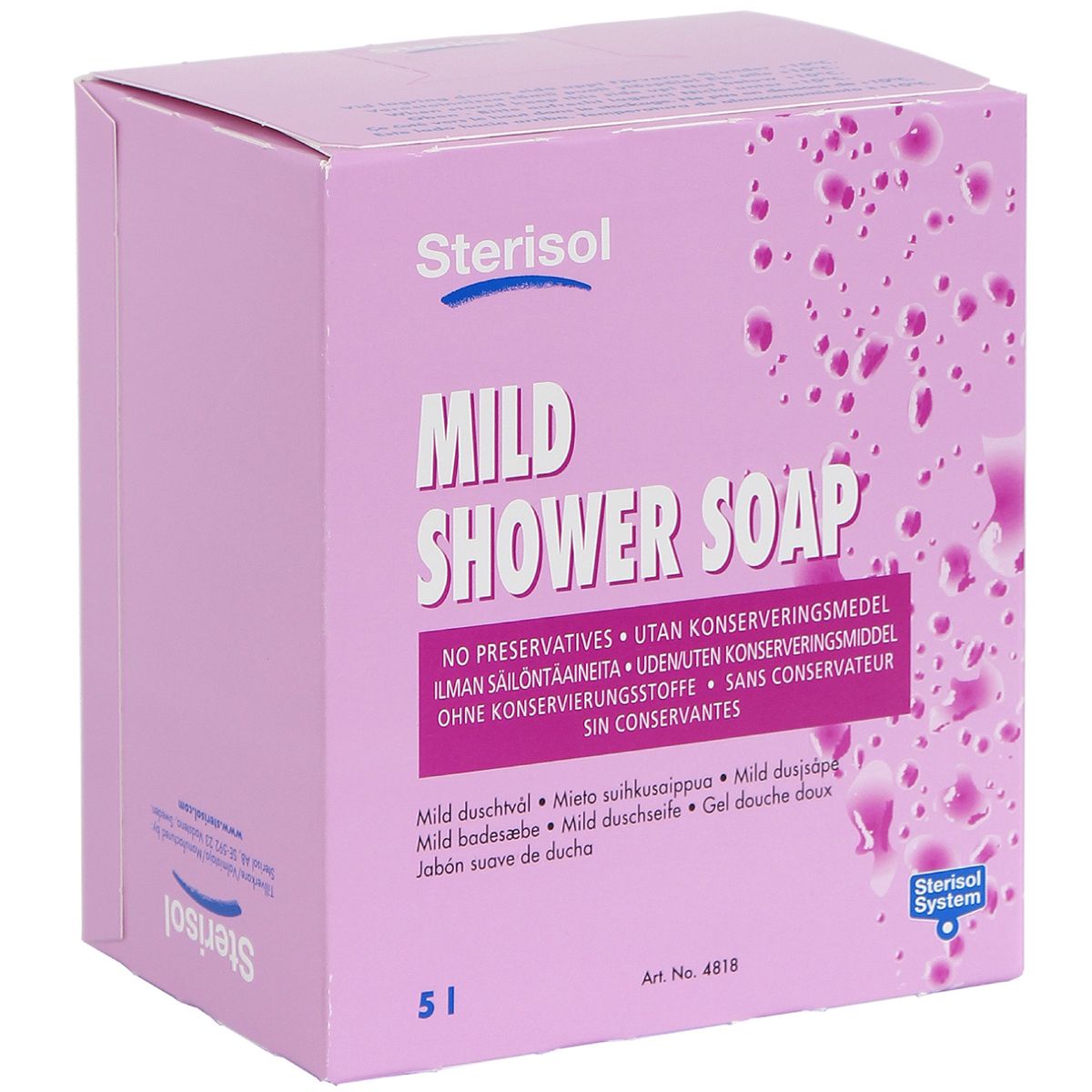 Duschtvål Sterisol Mild Soap 3818, 4818