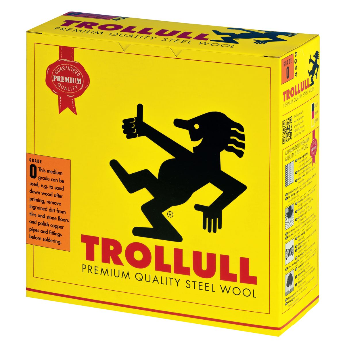 Ståluld, trollull 450g T4