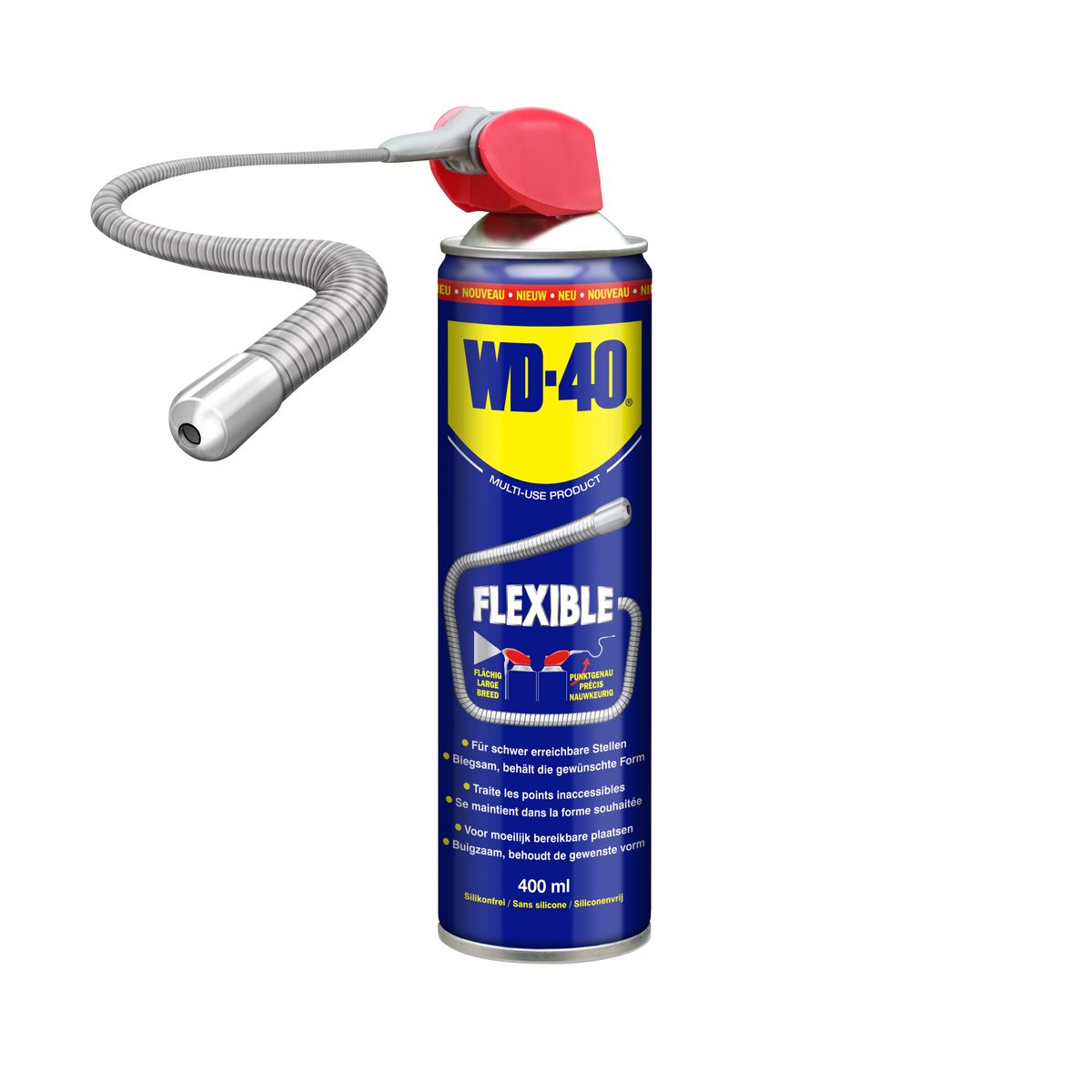 WD40 multiolie, Flexible spray 400ml