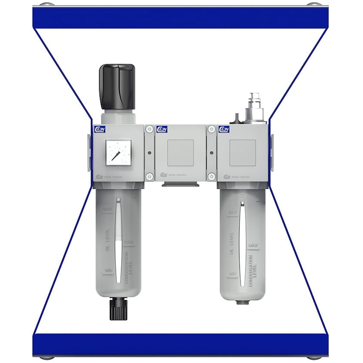 FRS system model 652 luftbehandlingskit med bæreramme