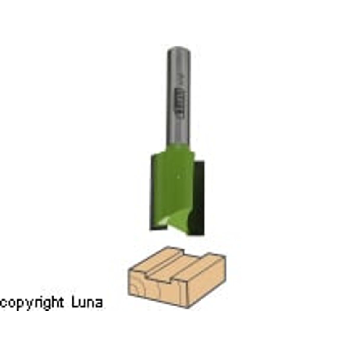 NOTFRÆS HM U.B. SKÆR 6MM - Luna