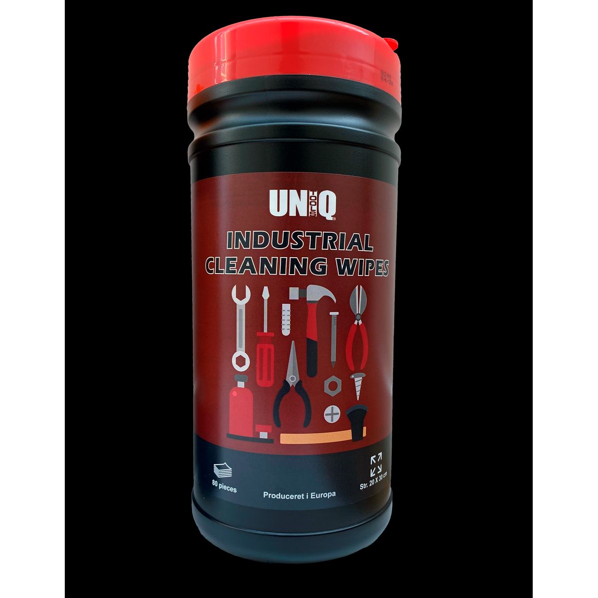 UniQ Industrial Cleaning Wipes 80stk