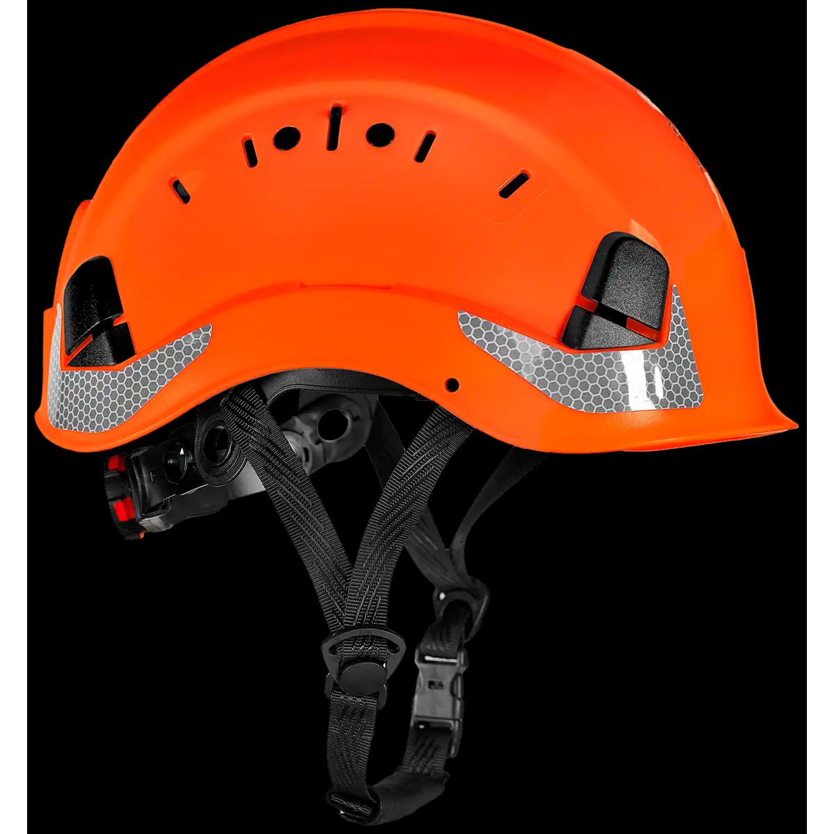 HelmIQ sikkerhedshjelm m/hagerem, vent., hi-vis orange