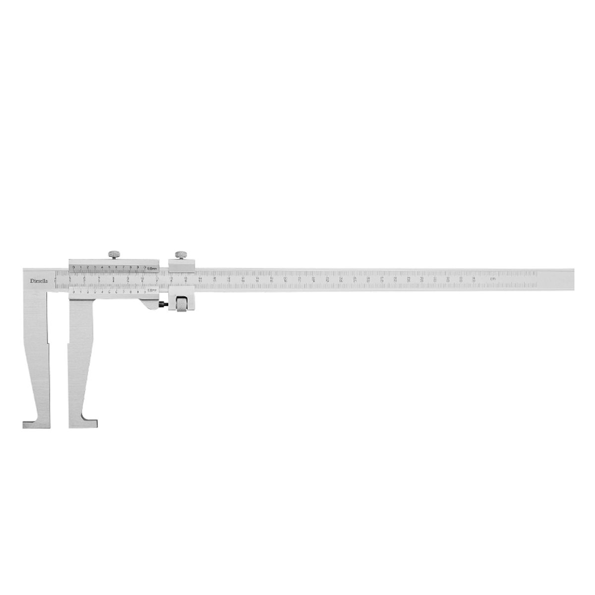 Skydelære til bremsetromler 50-560x0,05 mm (Udvendig 0-500x0,05 mm)