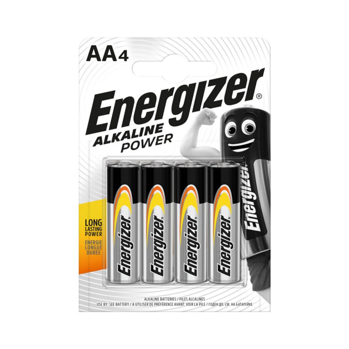 ENERGIZER AA Alkeline Power 1,5V batteri (4 stk.)