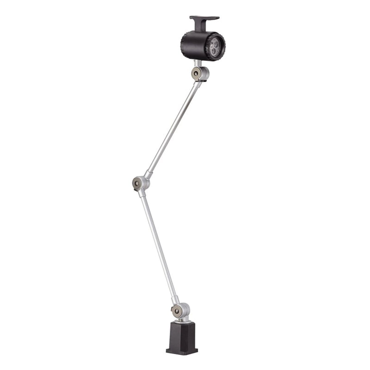 WRKPRO LED Maskinlys "VELA" med 400+400 mm arm AC 100V-240V