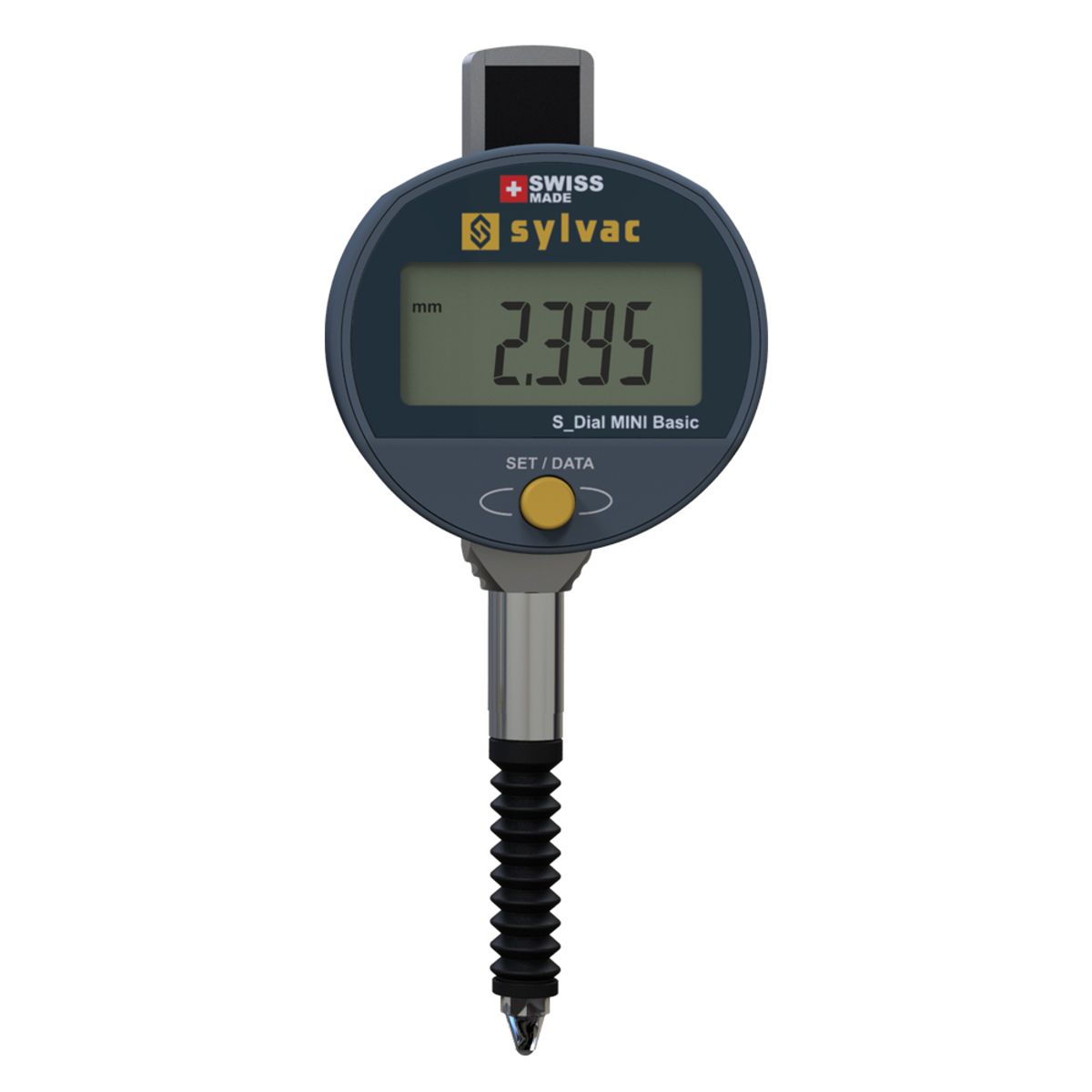 SYLVAC Digital Måleur S_DIAL MINI BASIC 12,5 x 0,001 mm IP67 Protected (805.4525) U/BT