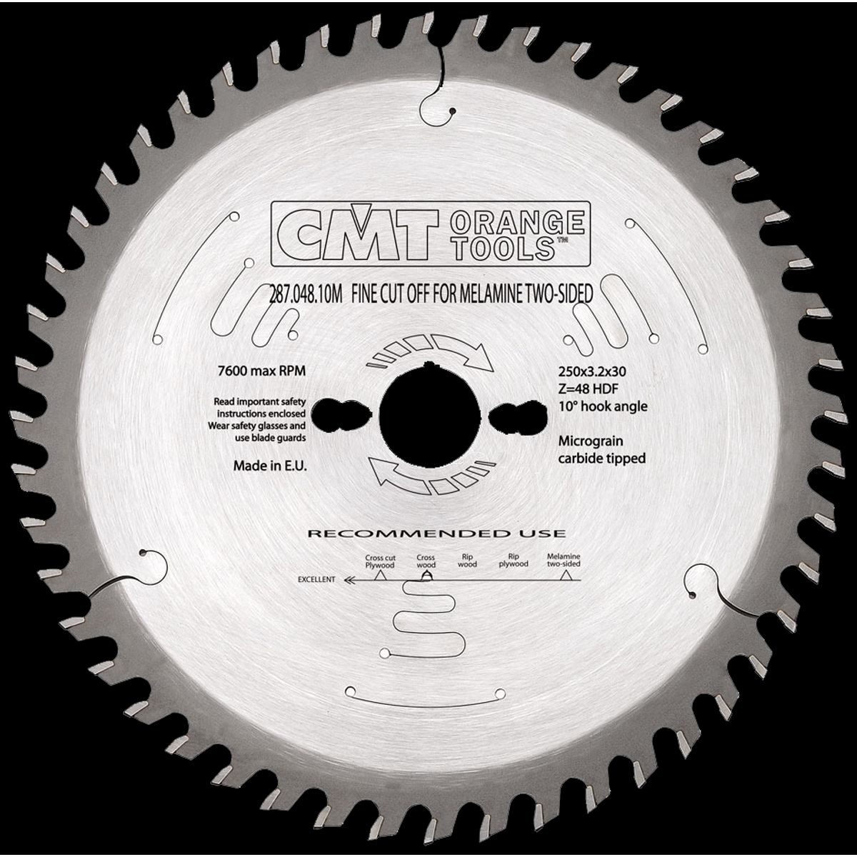 CMT rundsavklinge HM-skær 160Ã2,6Ã20 Z34 HDF