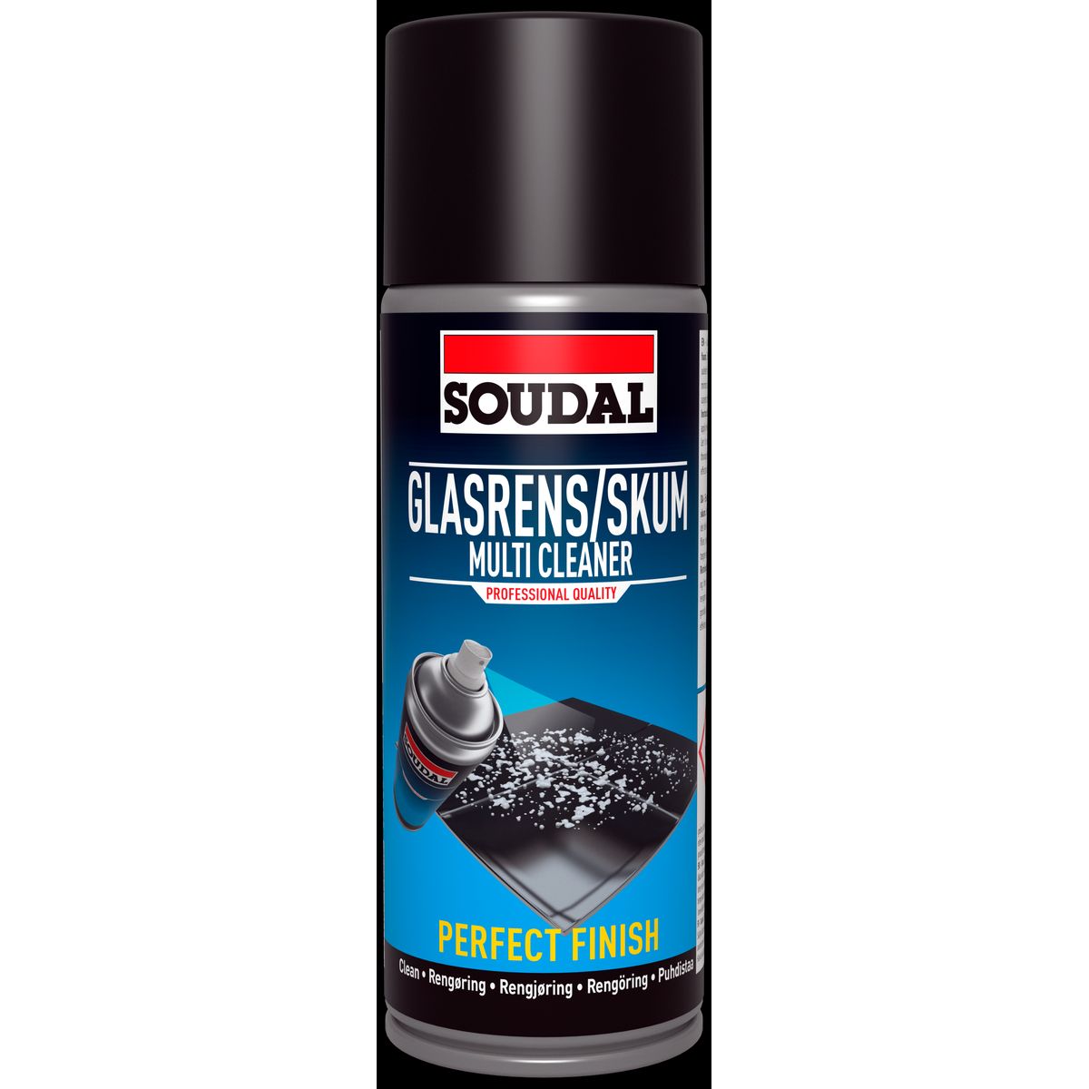 Soudal Glasrens/Skum multi cleaner spray 400ml