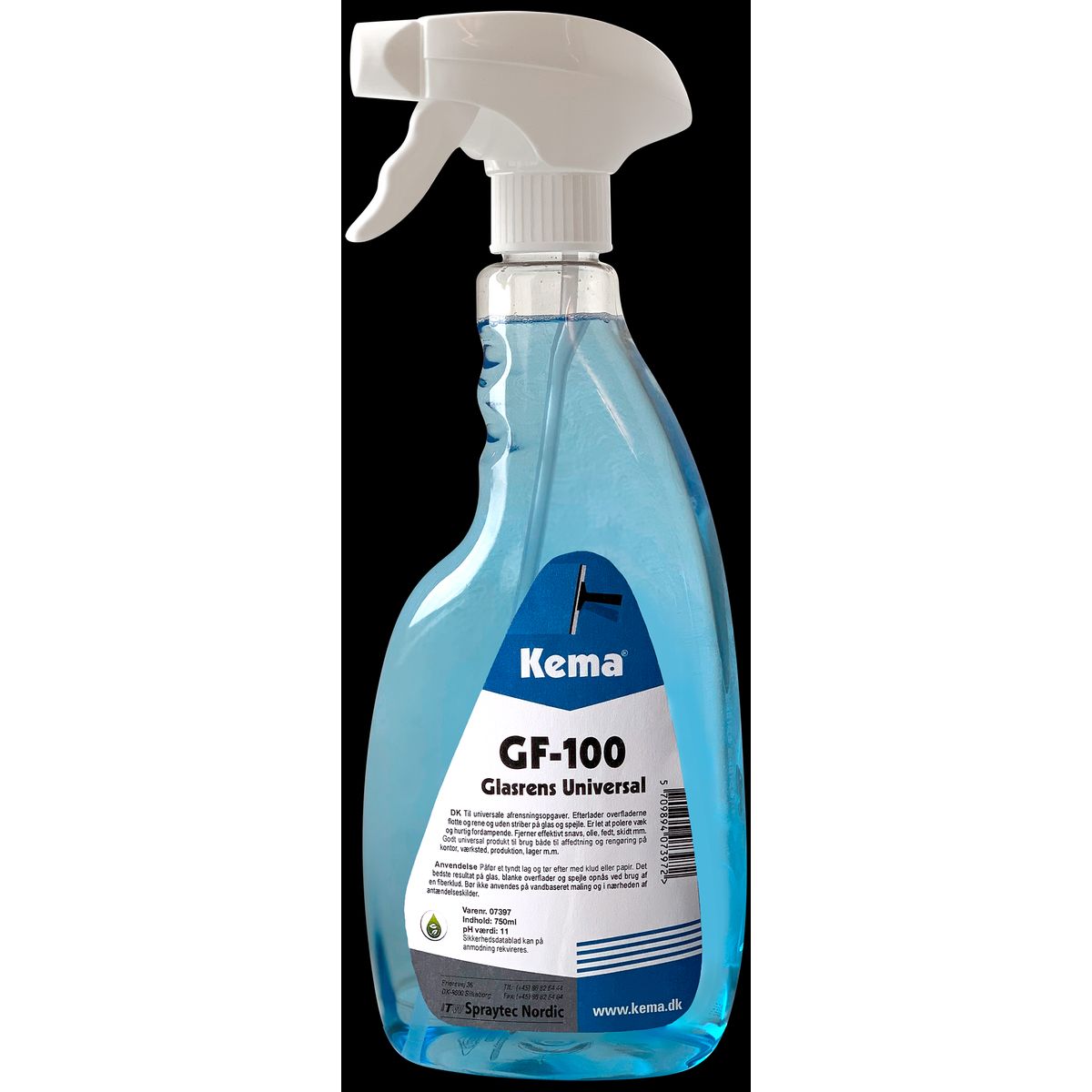 Kema glasrens GF-100 triggerspray 750ml