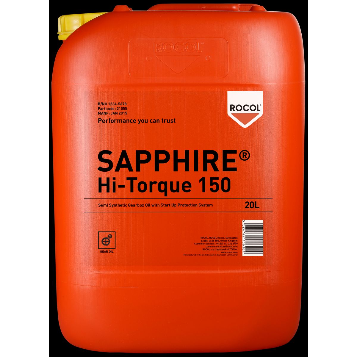 Rocol Sapphire Hi-Torque 150 gearolie 20ltr