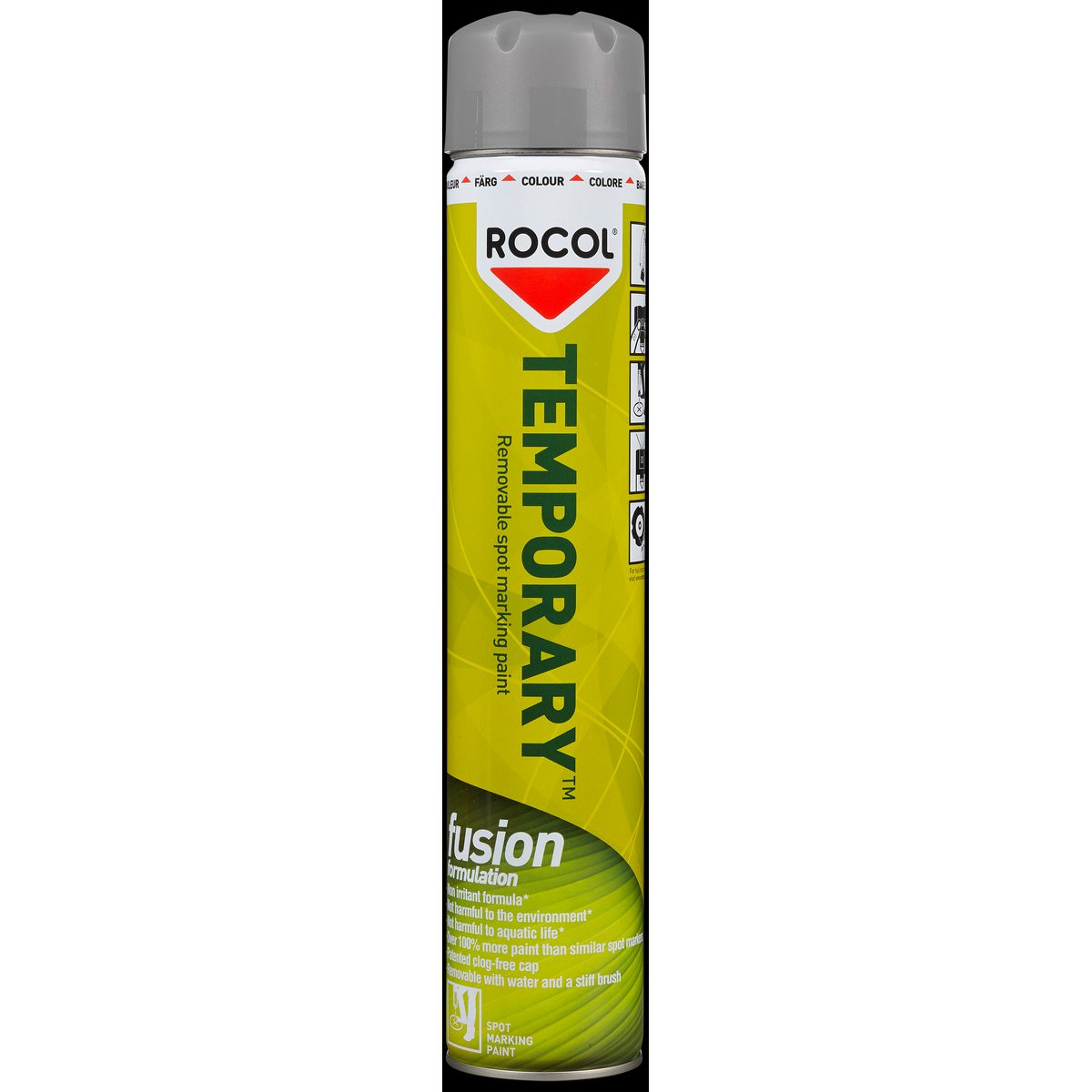 Rocol Temporary Fusion mærkespray grå 750ml