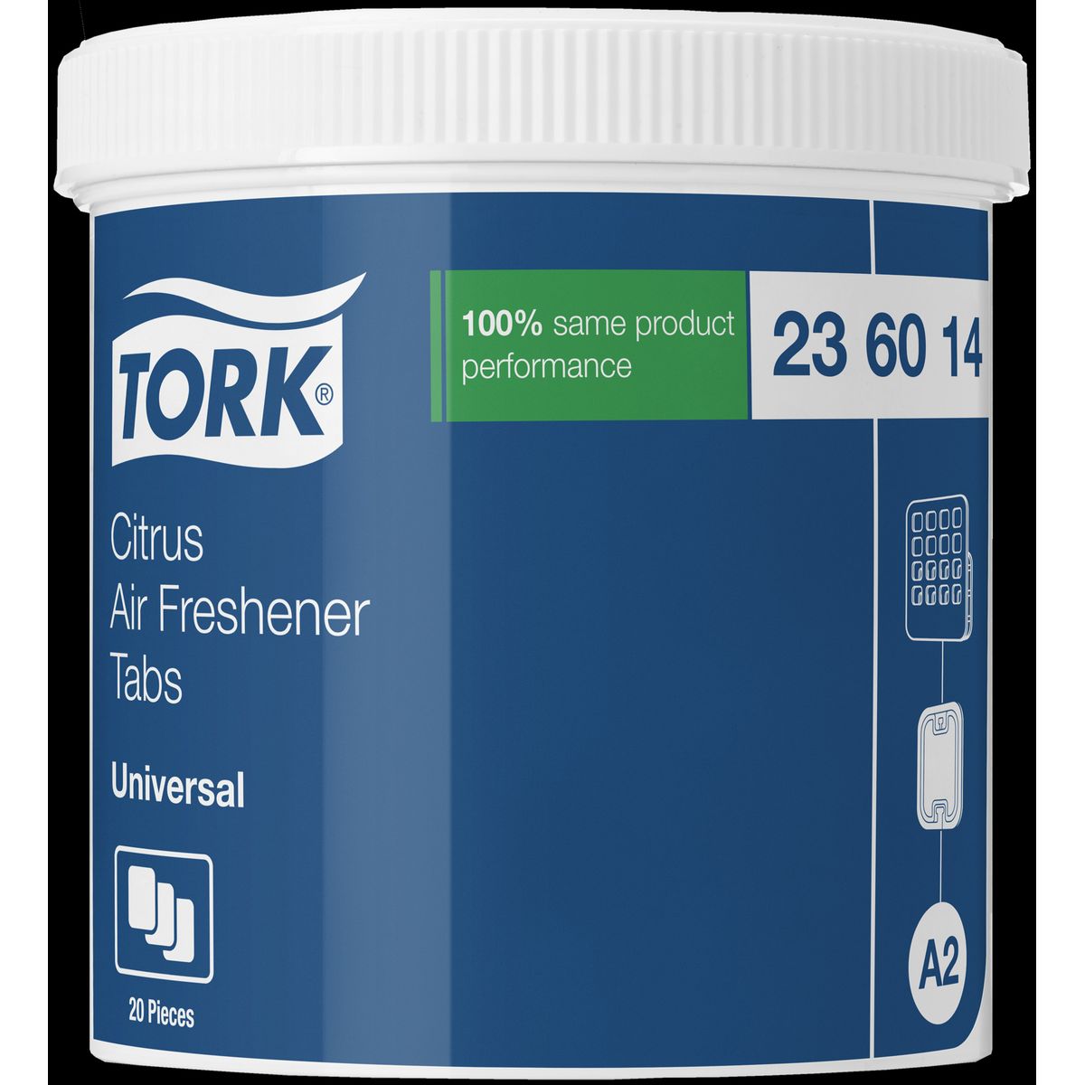 Tork luftfrisker disc A2 m/citronduft, 4Ã20stk