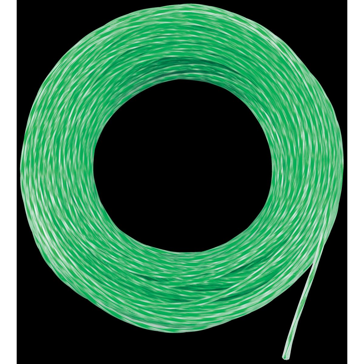 Tråd t/trimmerhoved, spiralformet, 2,0mm Ã 30 mtr