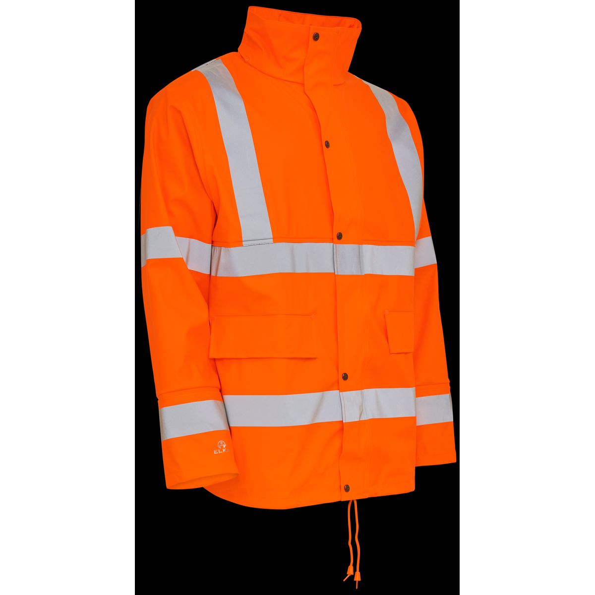 Hi-vis jakke m/refleksstriber 026300R orange Str. 3XL