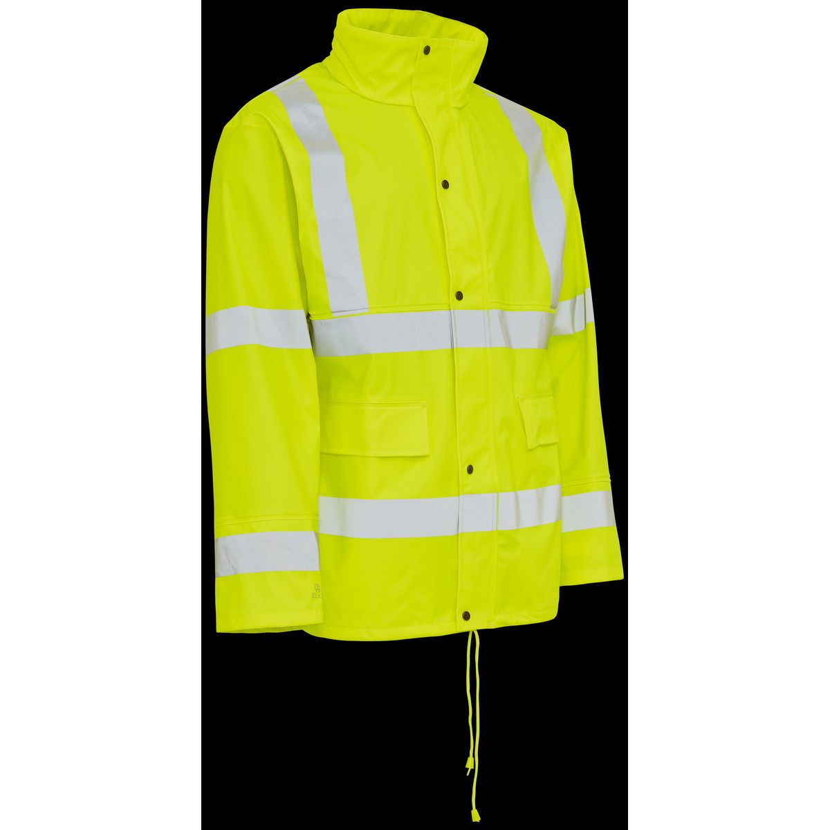 Hi-vis jakke m/refleksstriber 026300R gul Str. L