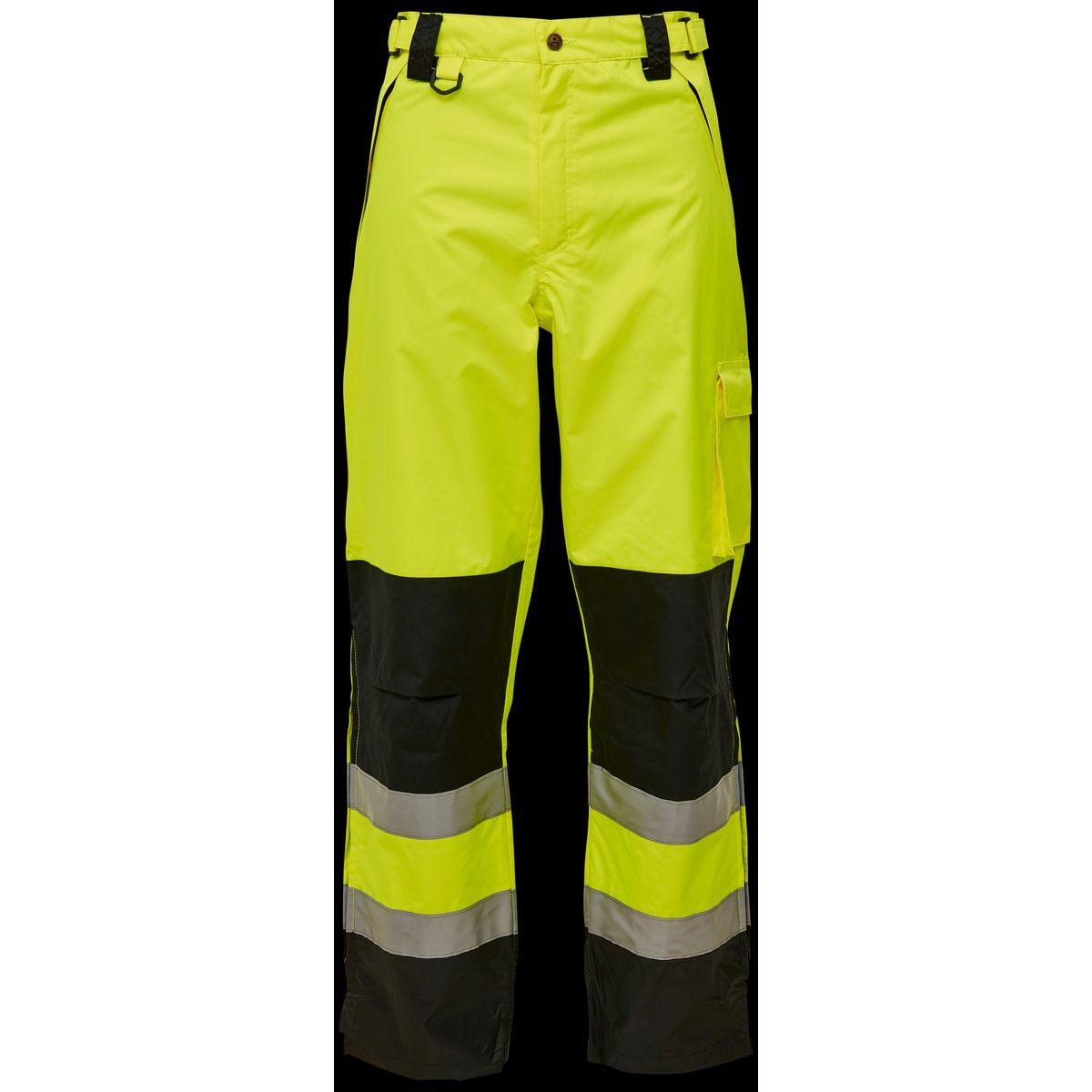 Hi-vis arbejdsbukser 082400R gul/sort Str. S