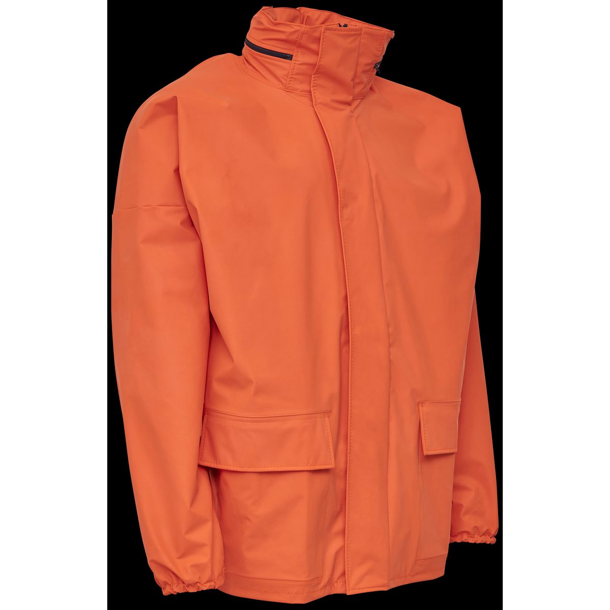 Regnjakke PU 076300 orange Str. XL