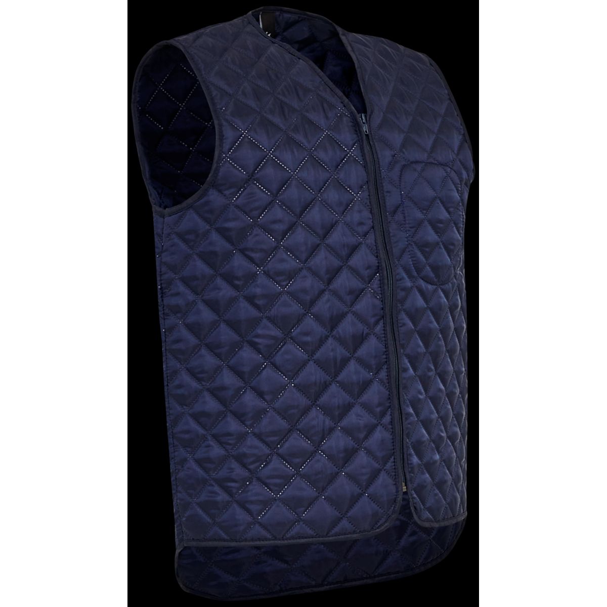 Termovest u/krave quiltet 162500 navy Str. 2XL