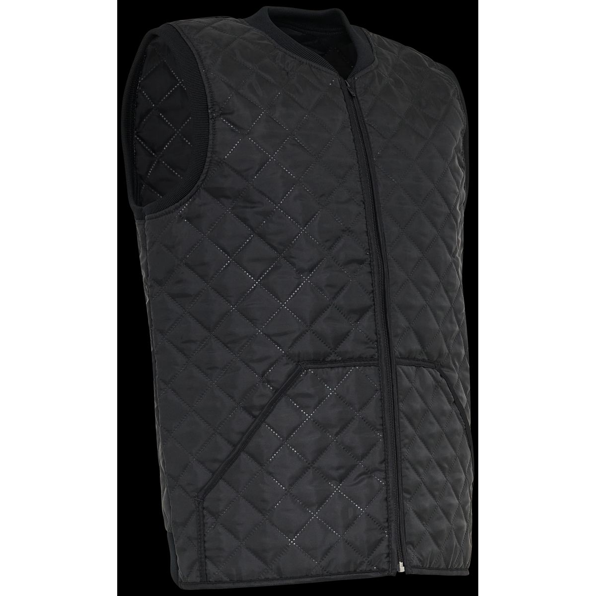 Termovest quiltet 162515 sort Str. 3XL