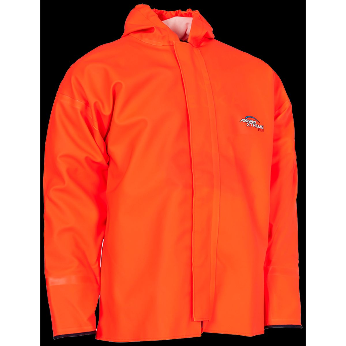 Regnjakke kraftig PVC 179806 fl. orange Str. 3XL